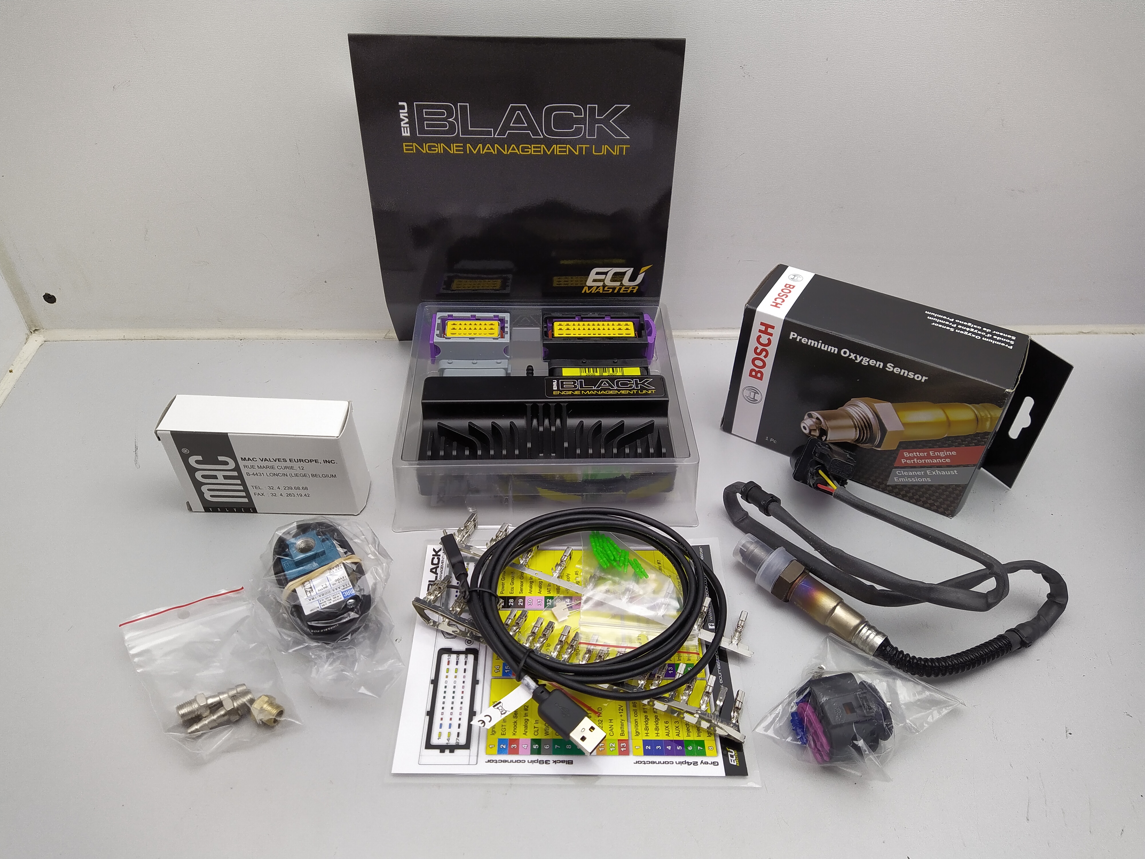 Ecumaster EMU BLACK Kit 3