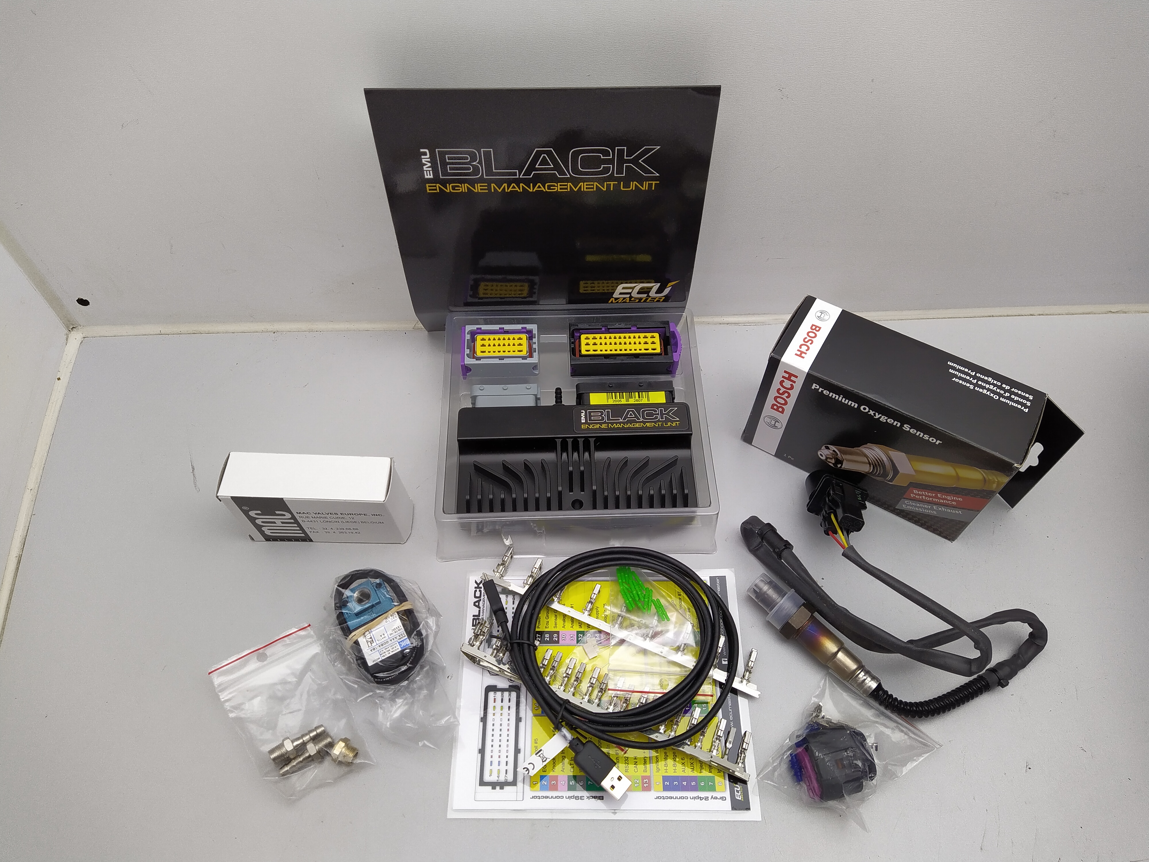 Ecumaster EMU BLACK Kit 3