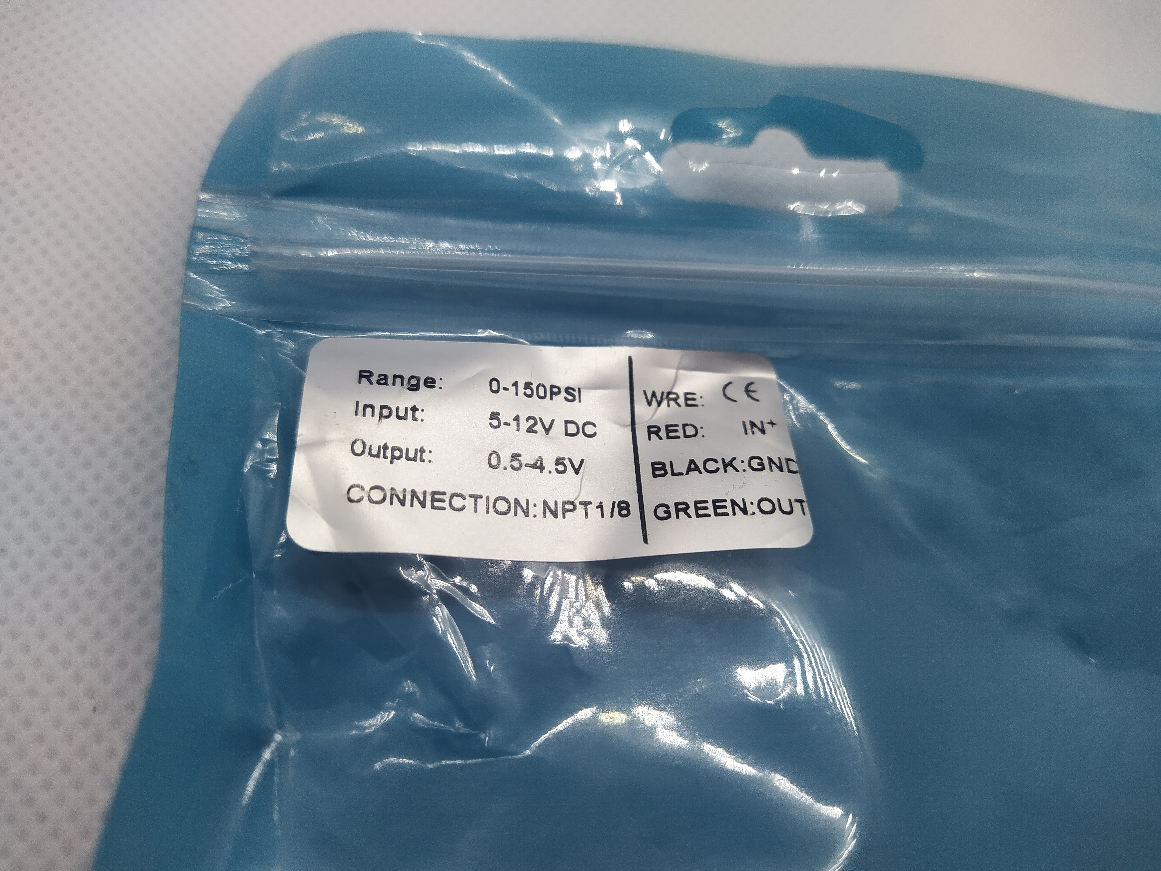 10 Bar Drucksensor 1/8 NPT für Benzindruck Öldruck Kraftstoffdruck ECUMASTER EMU MAXXECU TRIJECT