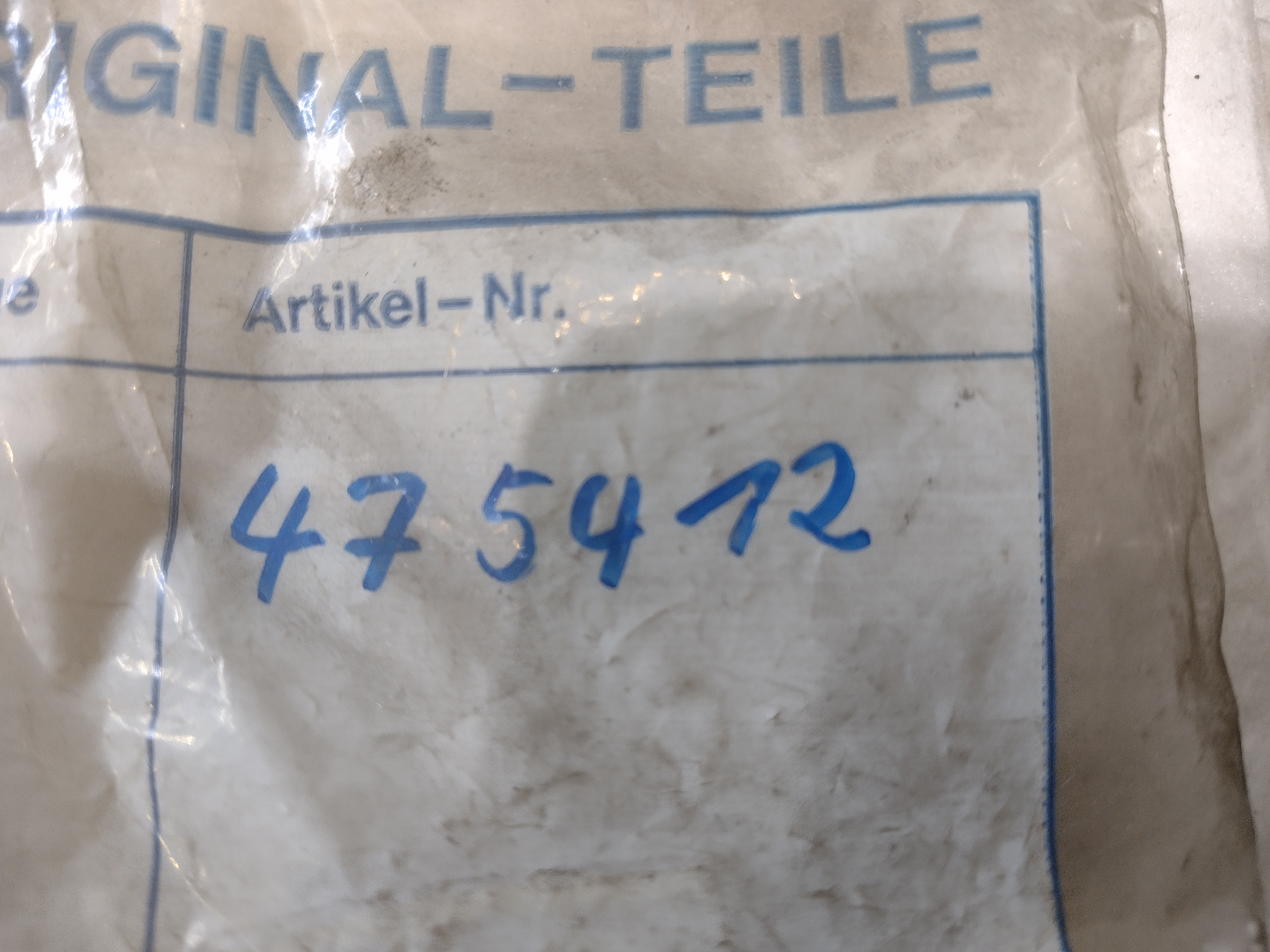 Peugeot / Citroen KLAMMER FÜR HANDBREMSZUG 475412 NEU NOS NEW