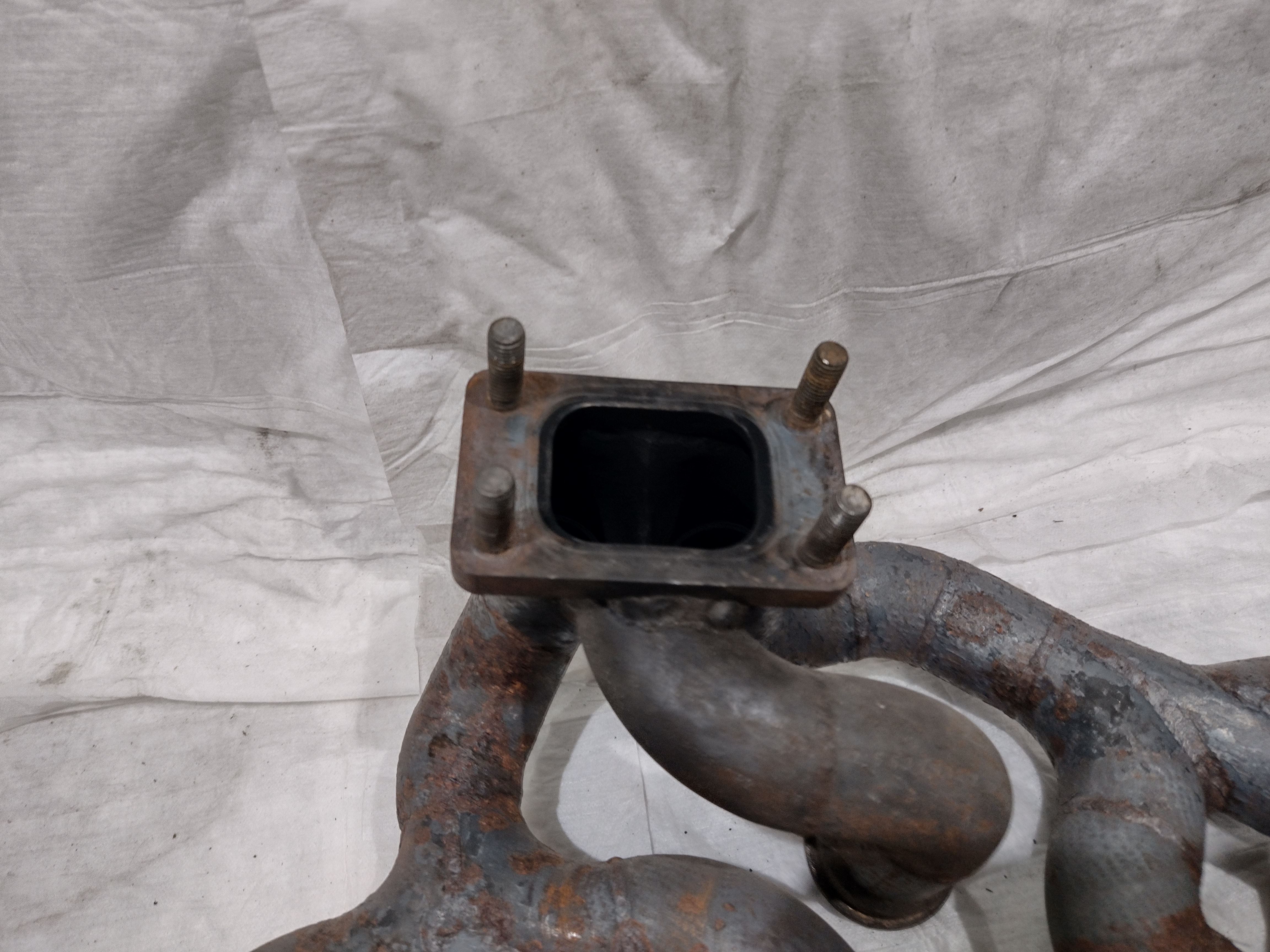 OM606 Rohrkrümmer mit T3 Flansch und externen Wastegate  W210 300TD