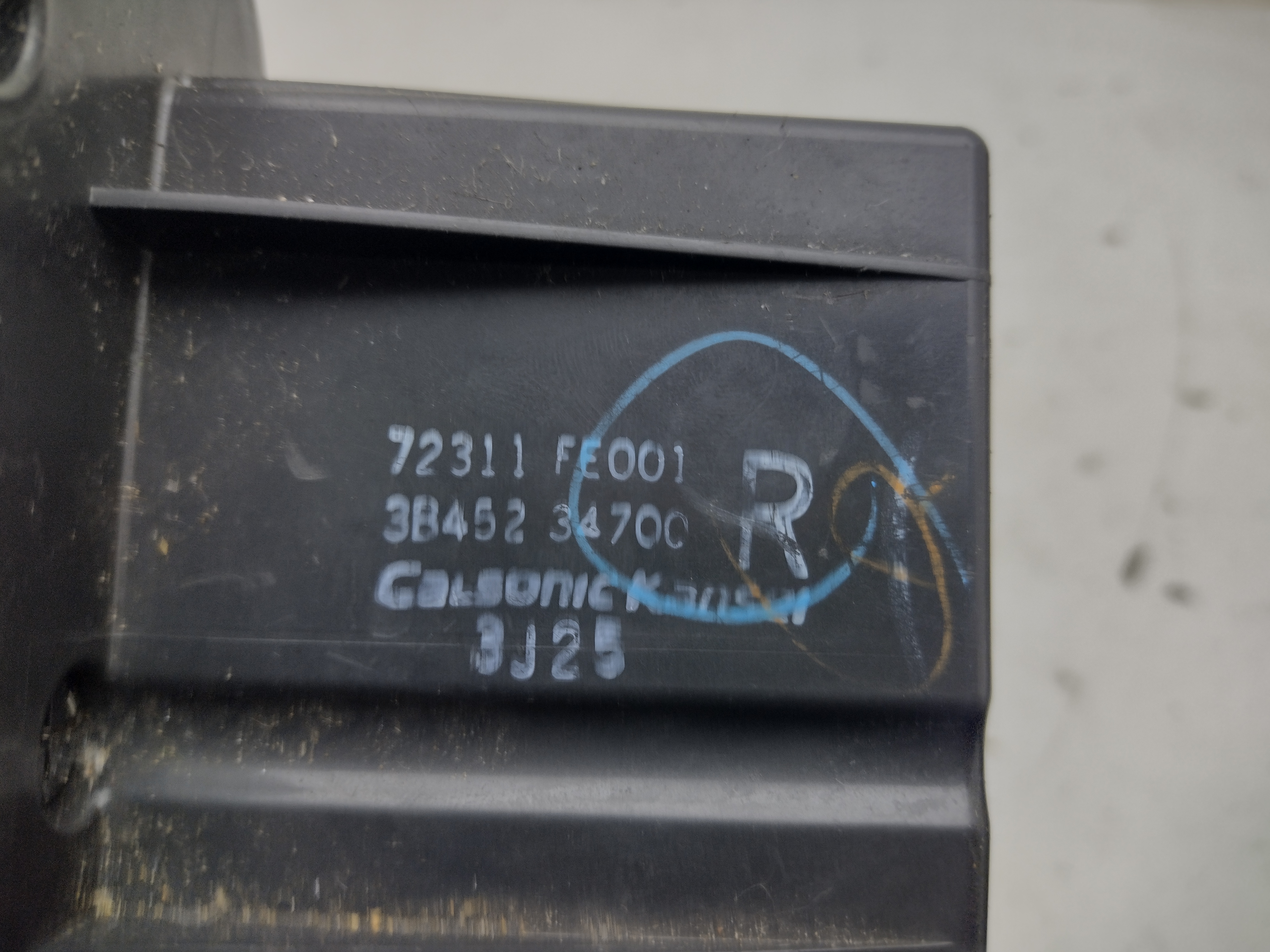 Klimabedienteil 72311FE001 für Subaru Impreza GD GG 01-04 Bugeye Blobeye