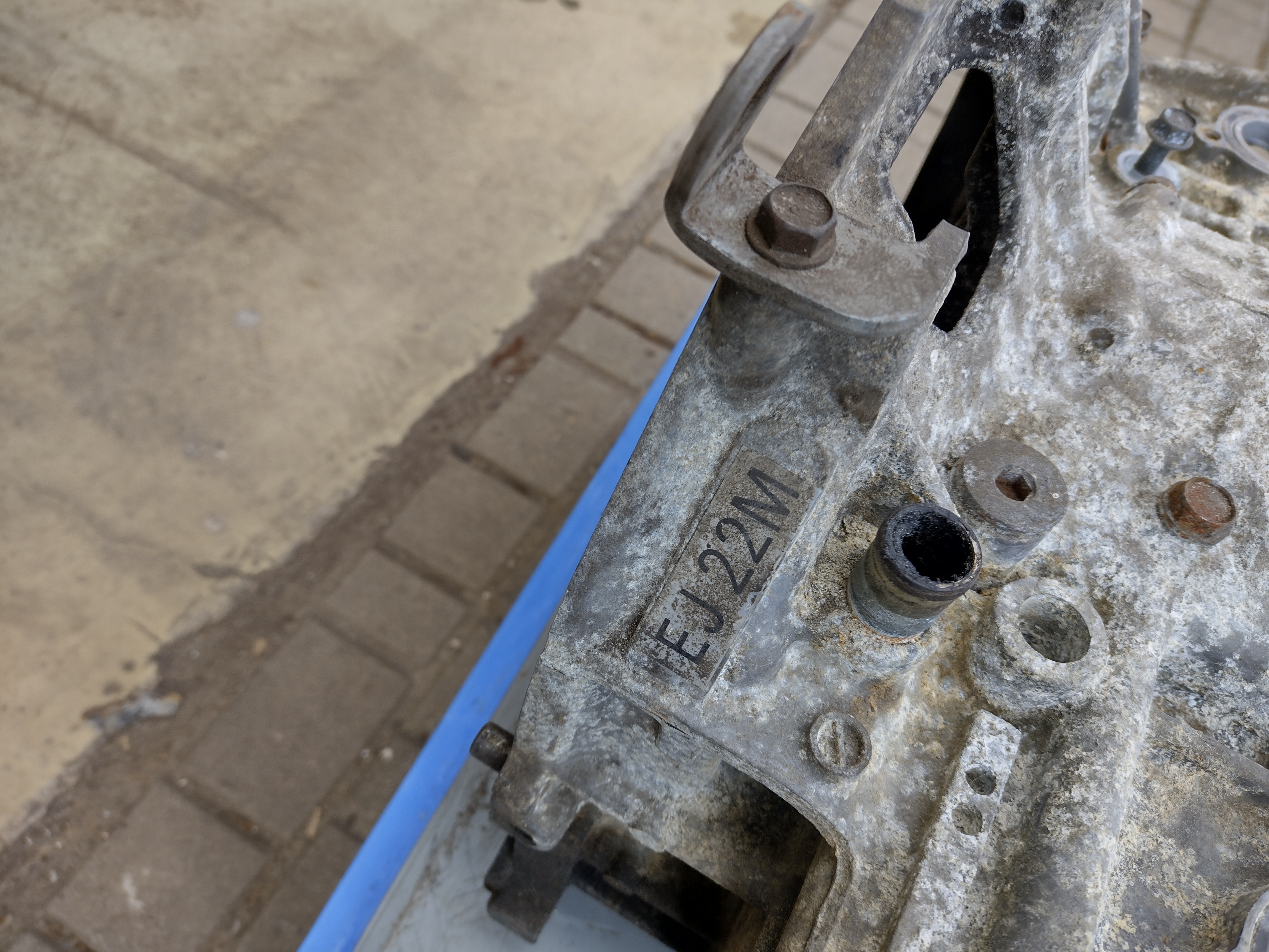 Subaru EJ22 Motorblock mit Kurbelwelle, Pleueln und Kolben Shortblock