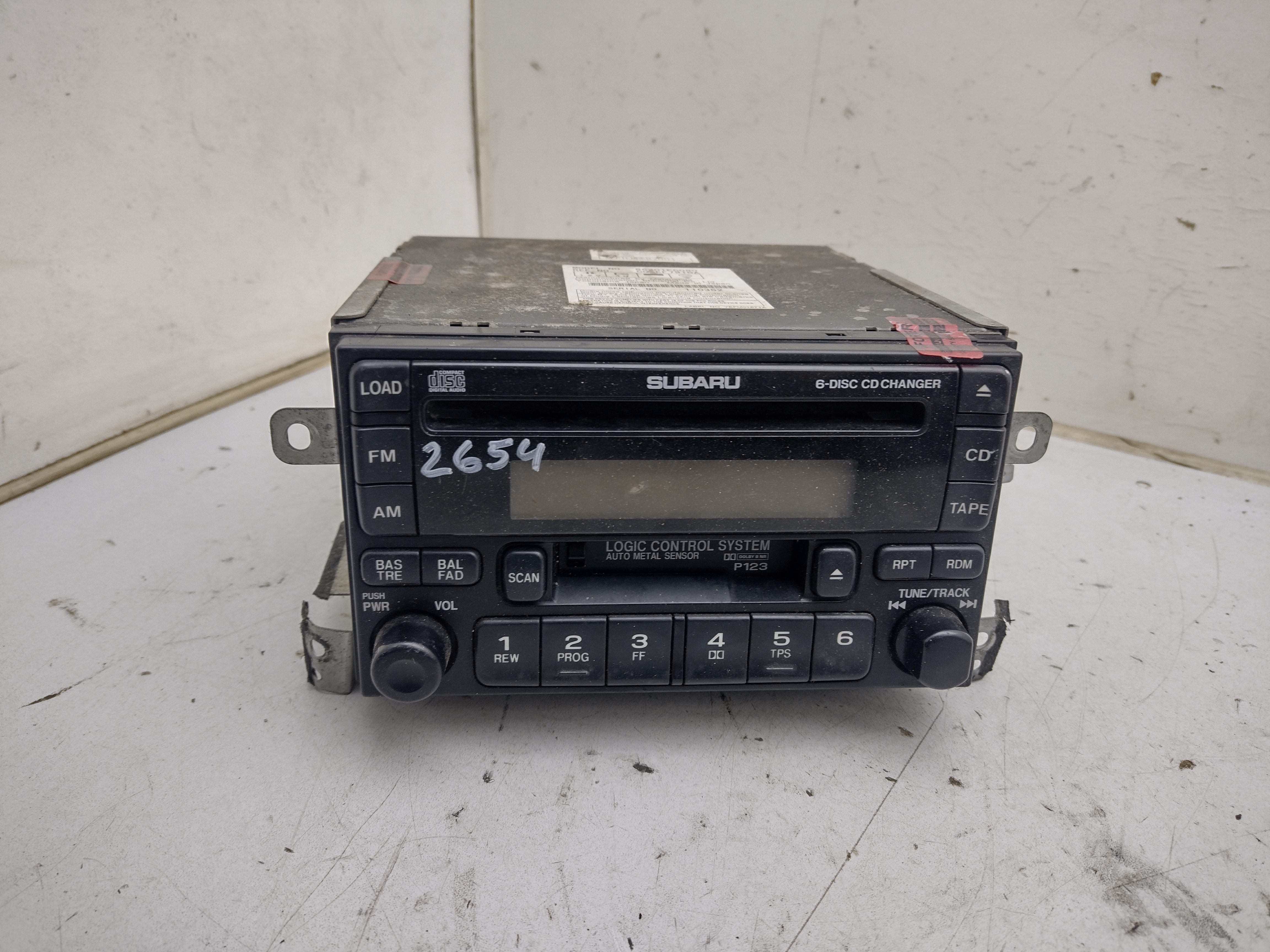 Original 2Din CD Kassetten Radio für Impreza GD GG Newage WRX Bugeye Blobeye