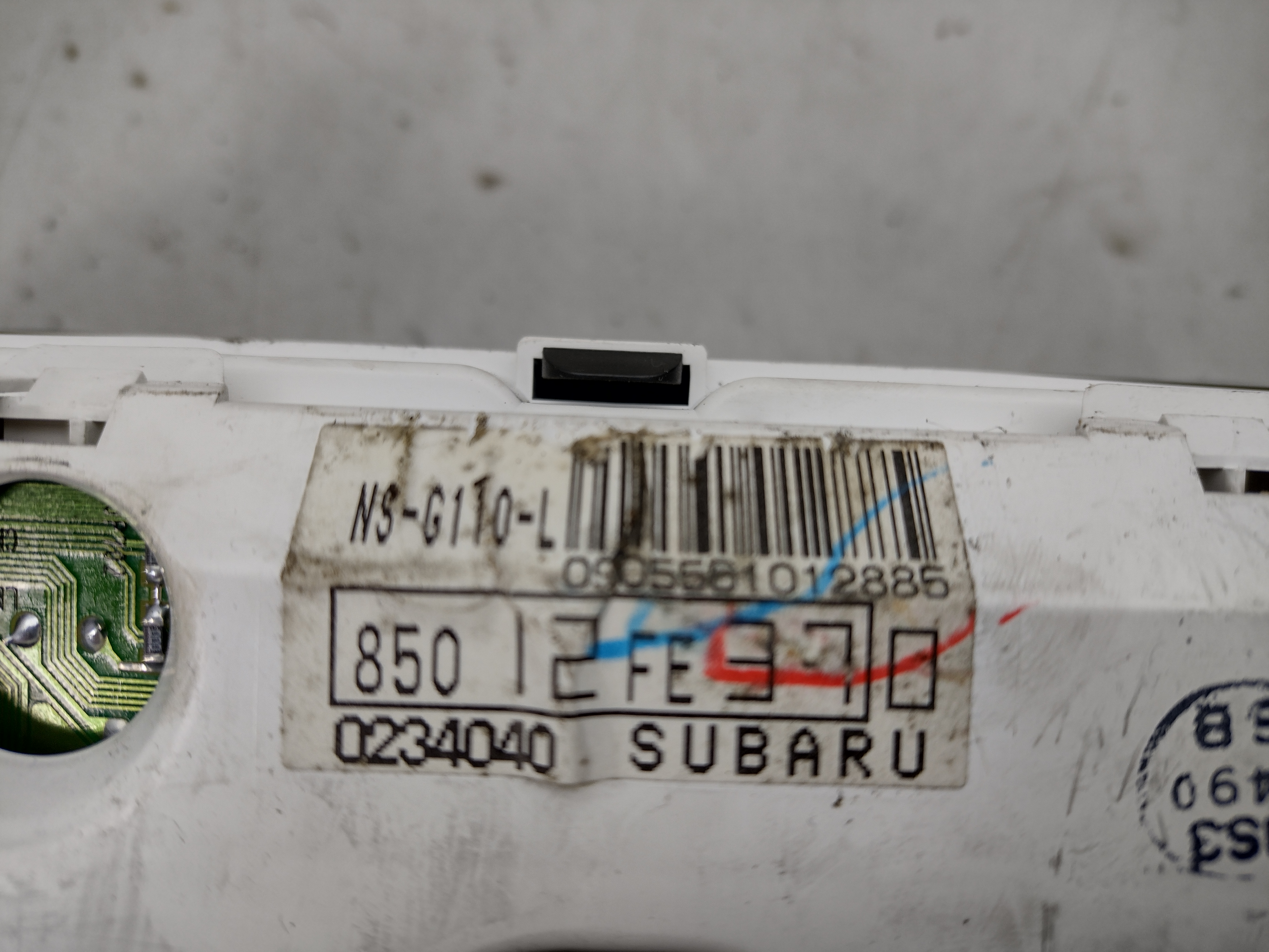 Tacho Kombiinstrument Subaru Impreza GD GG Newage Bugeye 85012FE370