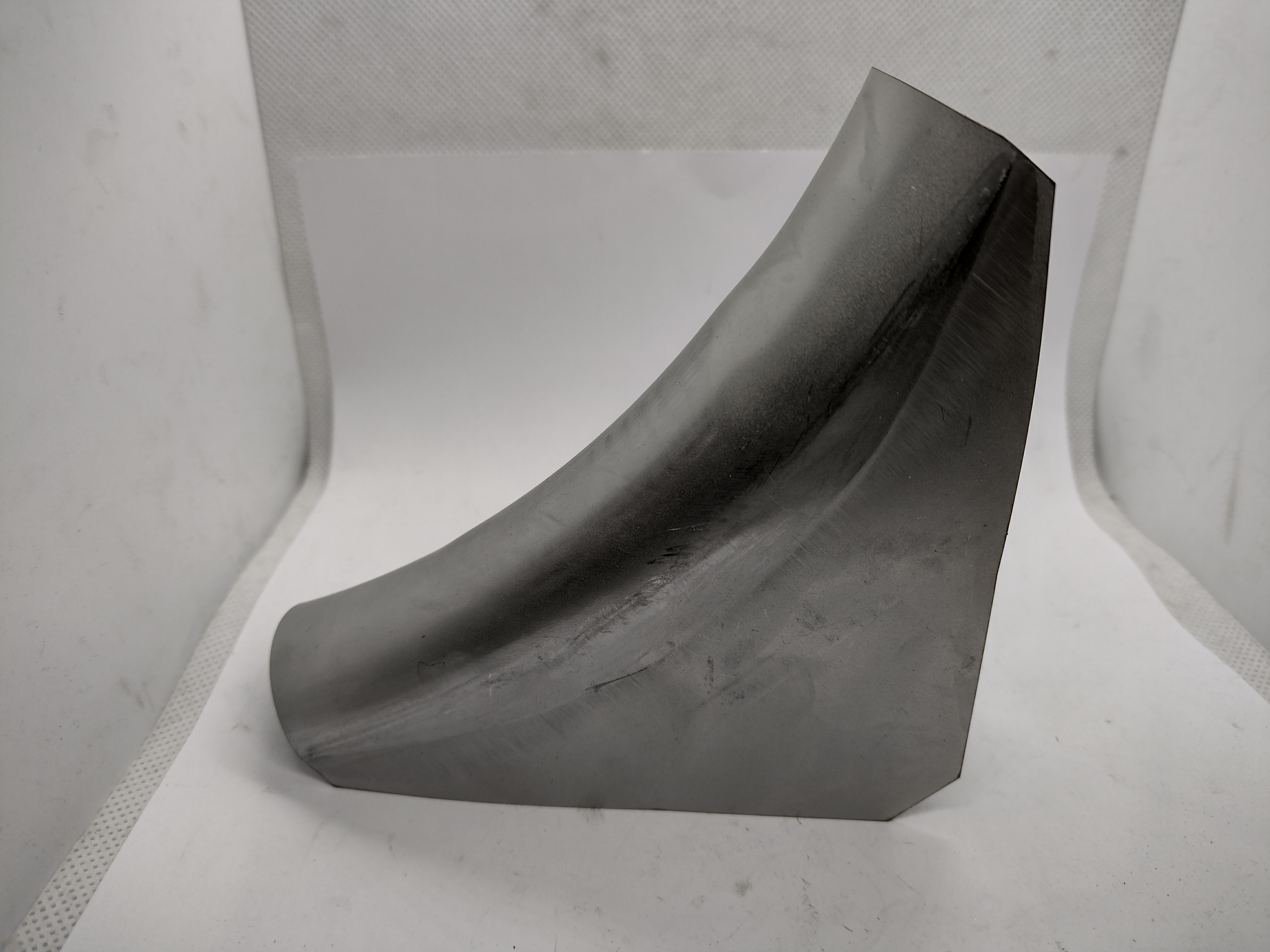 90 Grad  Knotenblech Überrollkäfig Stützen geschlossen MIT GEWÖLBTE KANTEN