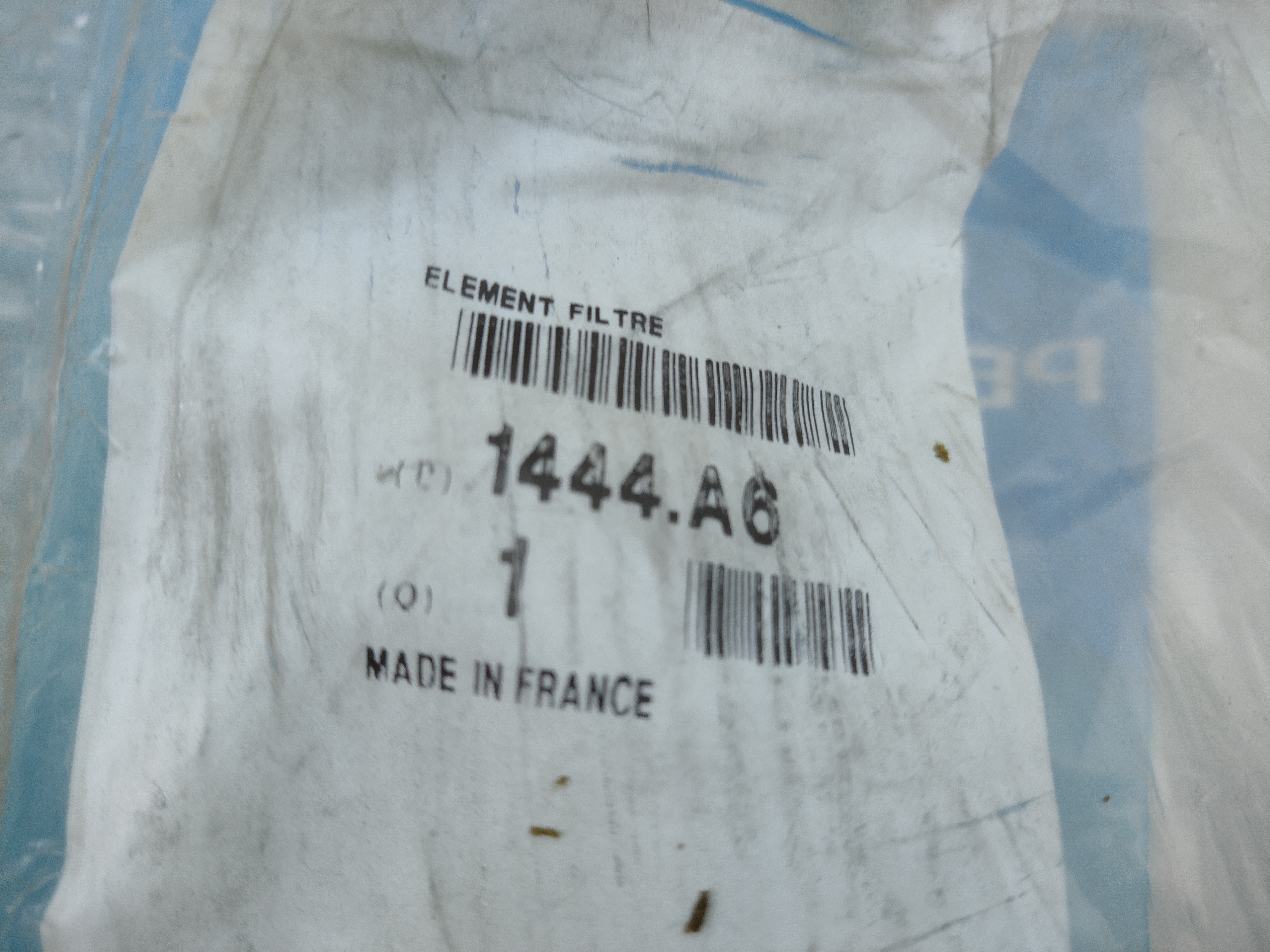 Peugeot / Citroen Luftfilter für 106 SAXO XSARA 1444A6 NOS NEW