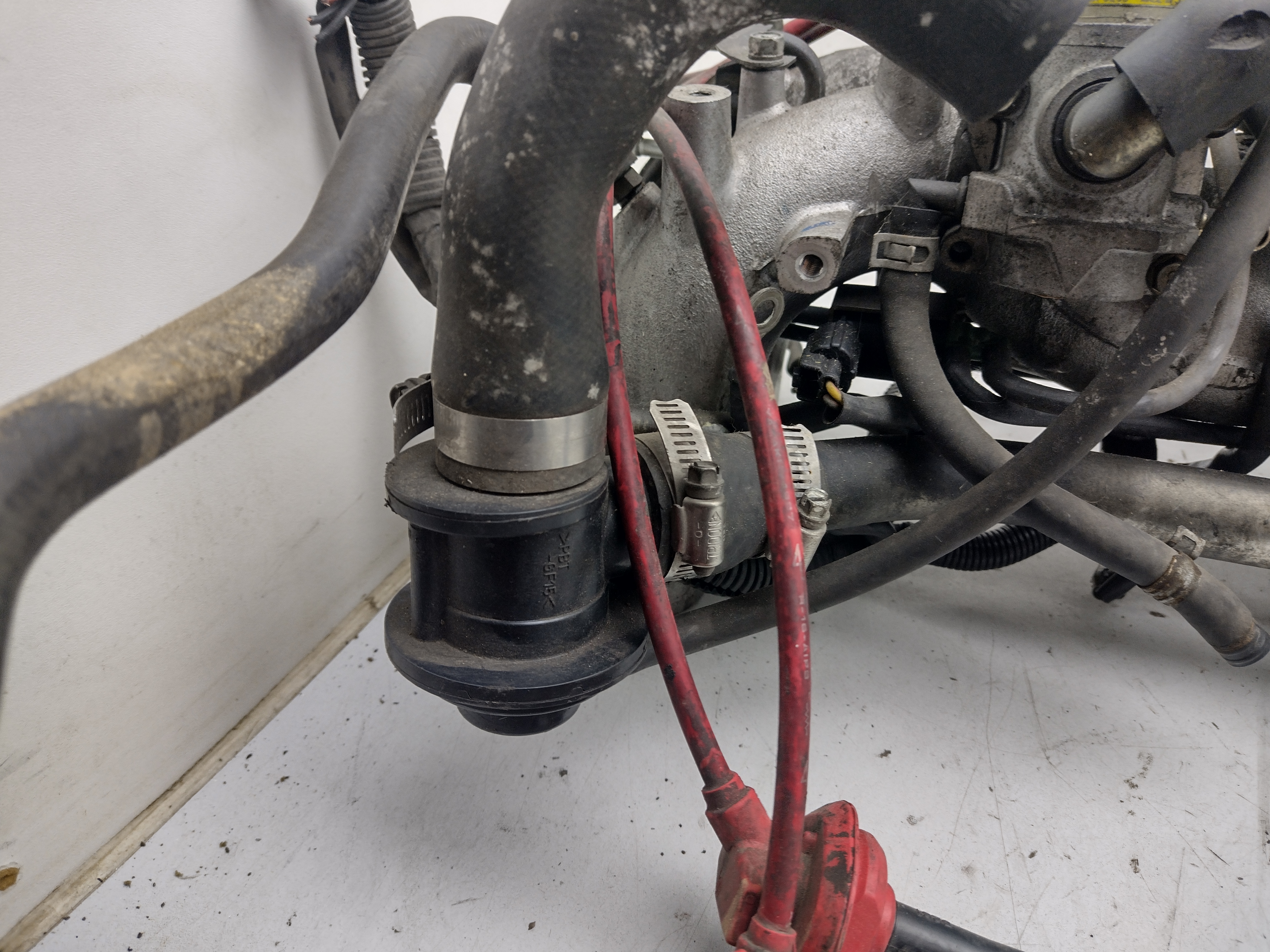 Ansaugbrücke mit Inlet Drosselklappe Einspritzdüsen Zündspule kabelbaum für Subaru Impreza GT 96-98 EJ20K