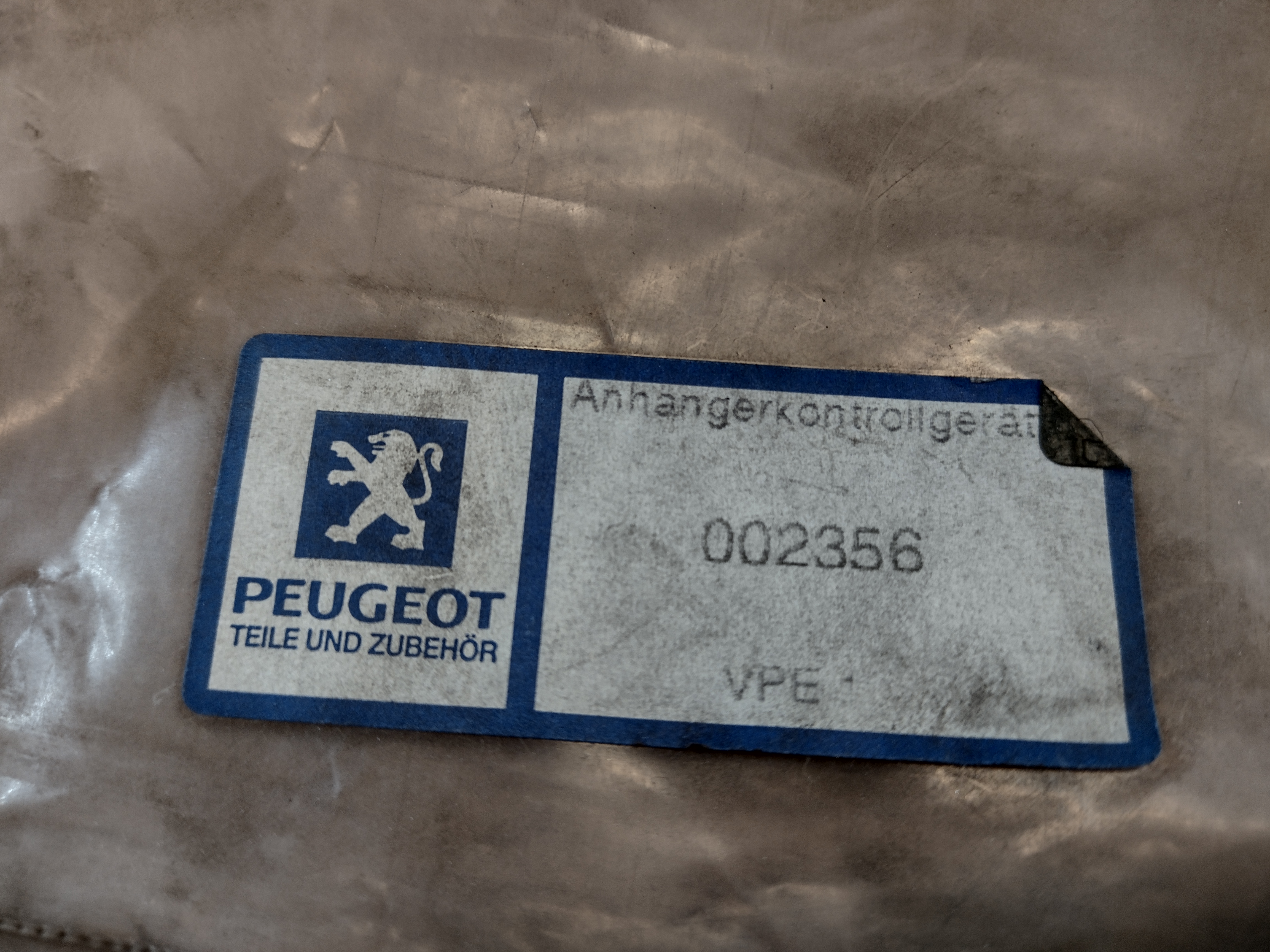 Peugeot / Citroen Kabelbaum E Satz für Anhängerkupplung 002356 NEU NOS NEW OEM