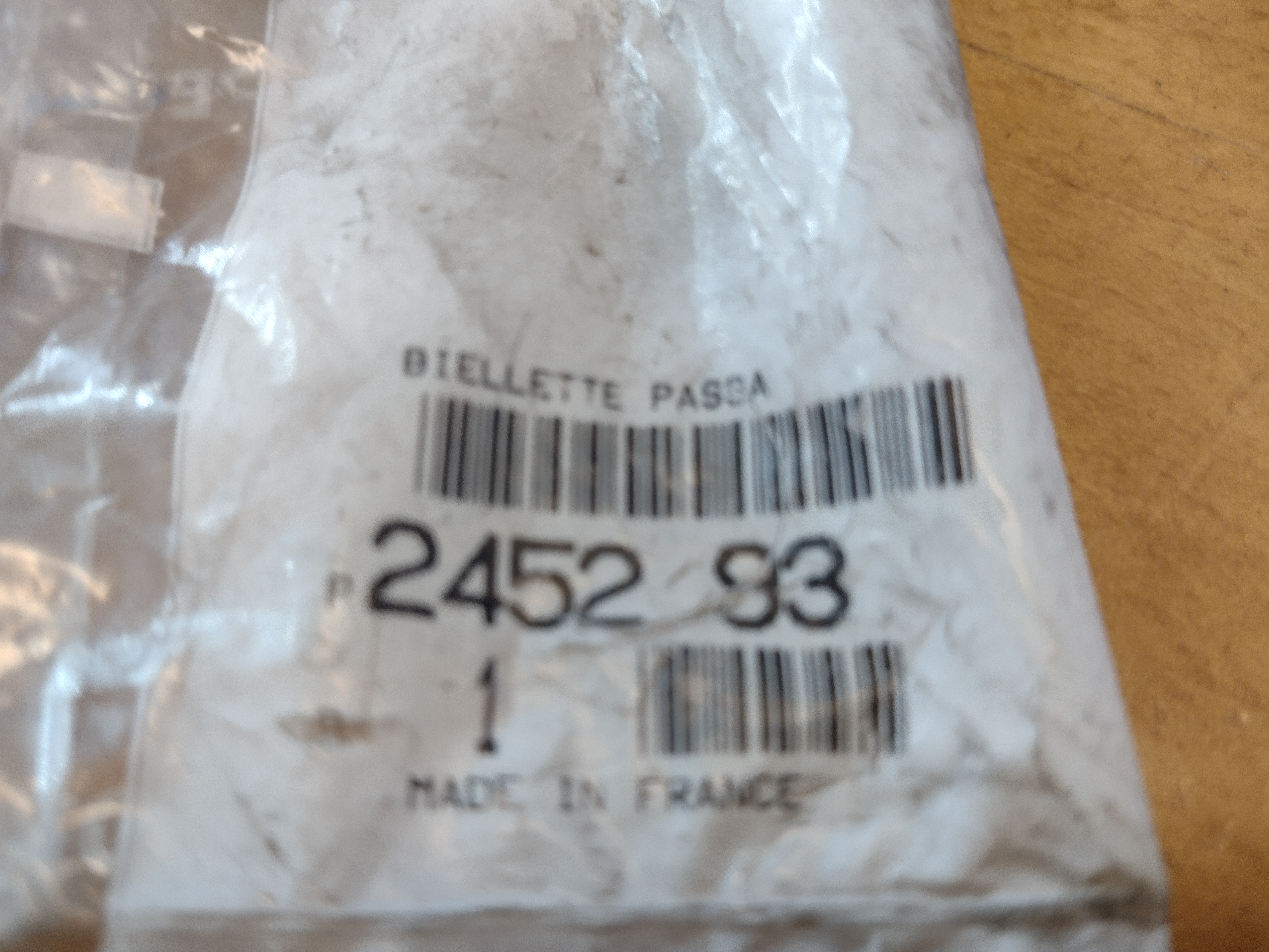 Peugeot / Citroen GESTÄNGE FÜR SCHALTHEBEL 245293 NEU NOS NEW OEM