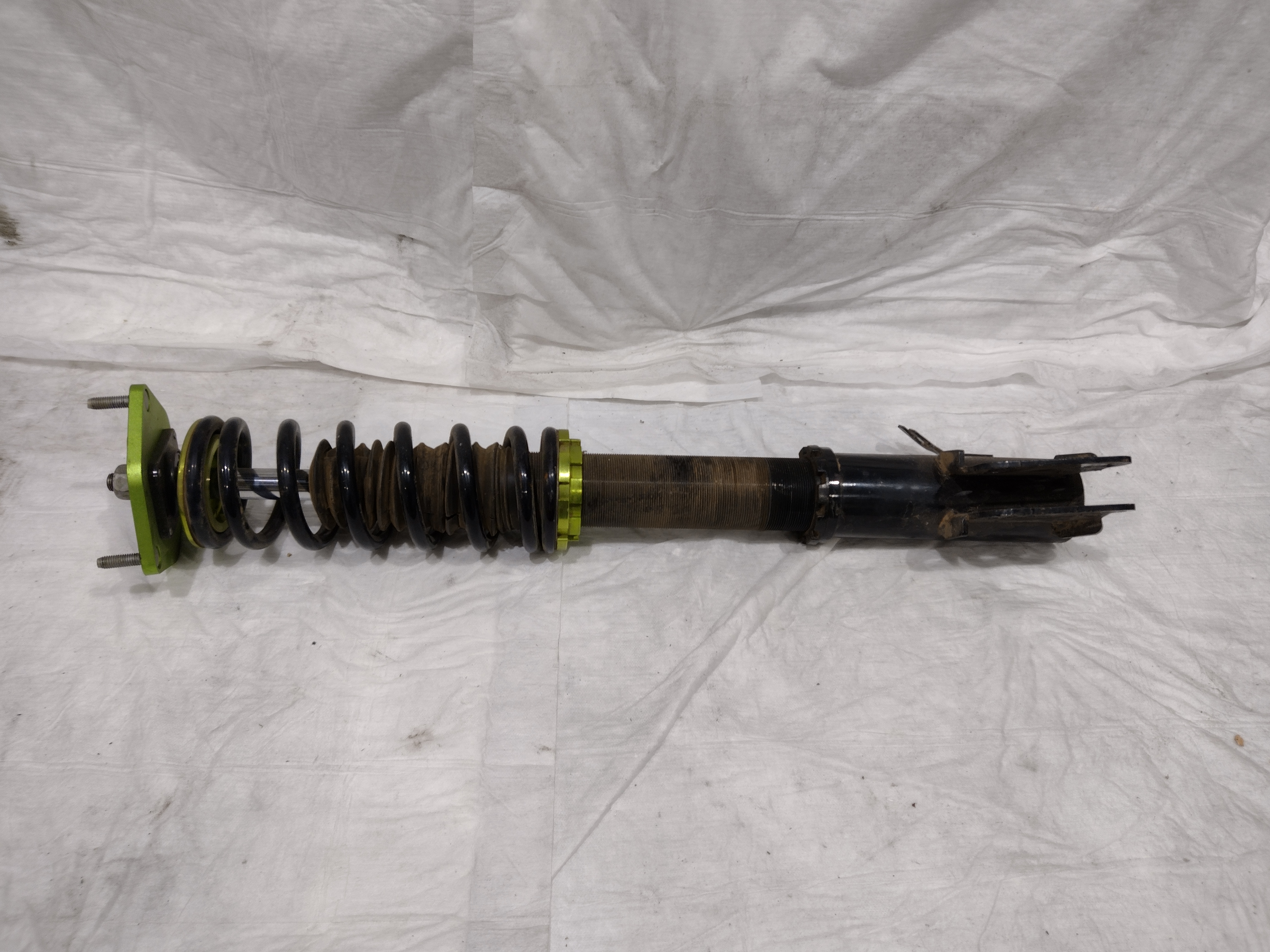 PB Coilovers Federbein Gewindefahrwerk hinten links mit Uniball Domlager für Subaru Impreza GT GC8 GF8 