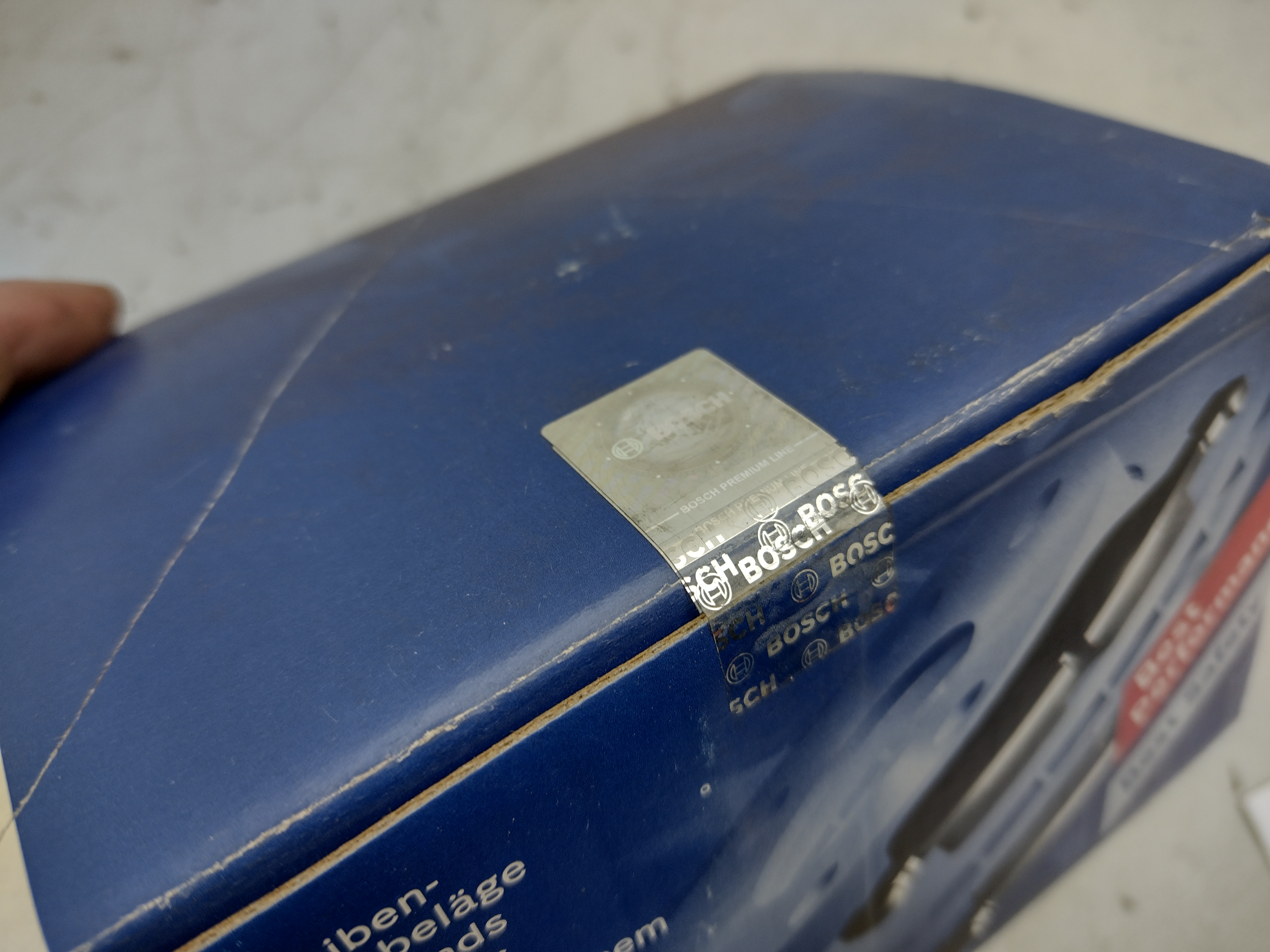BOSCH Bremsbelagsatz, Scheibenbremse vorne 0986494647 für Mercedes E-Klasse 211