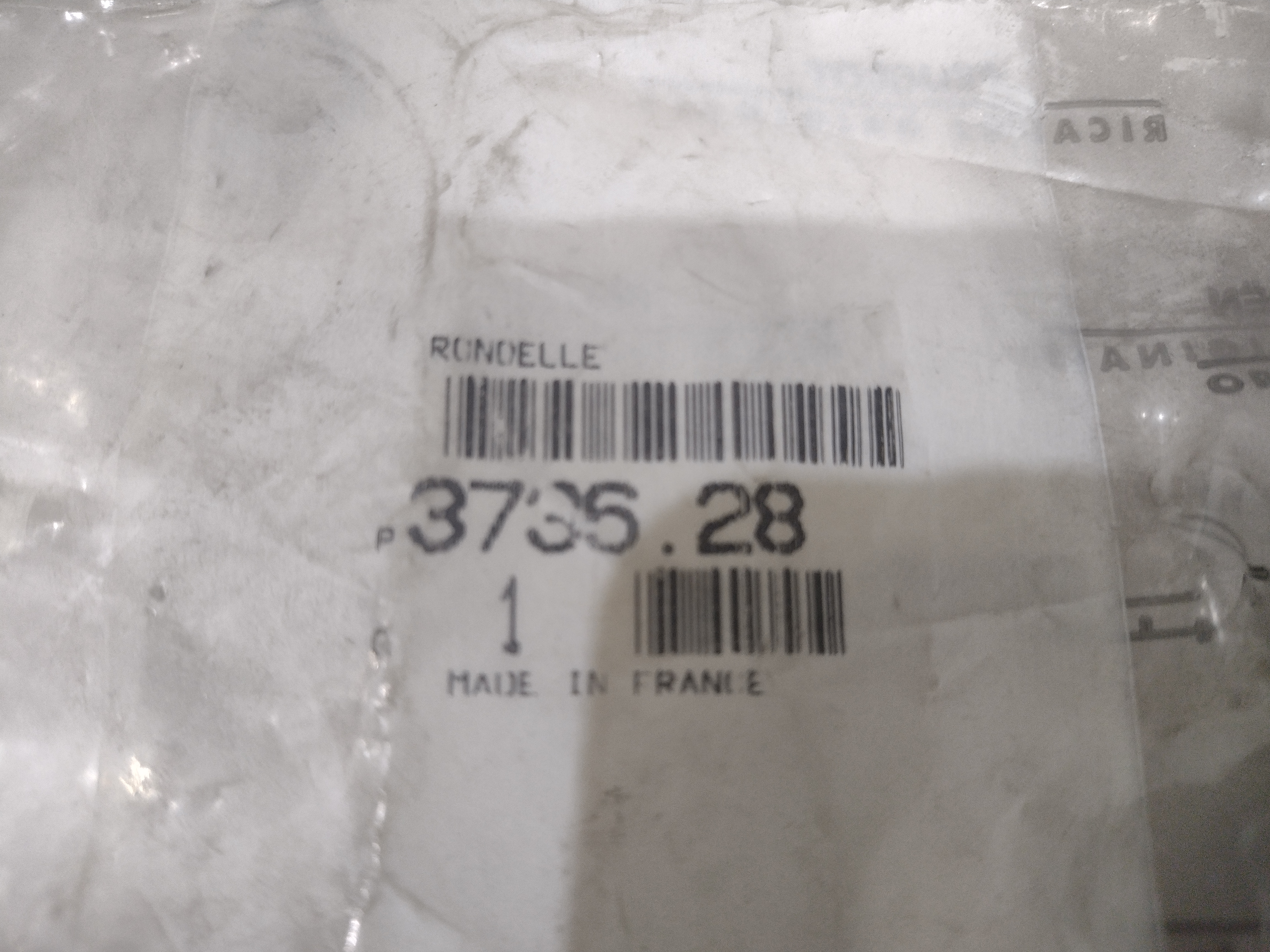 Peugeot / Citroen Scheibe 373628 NEU NOS NEW