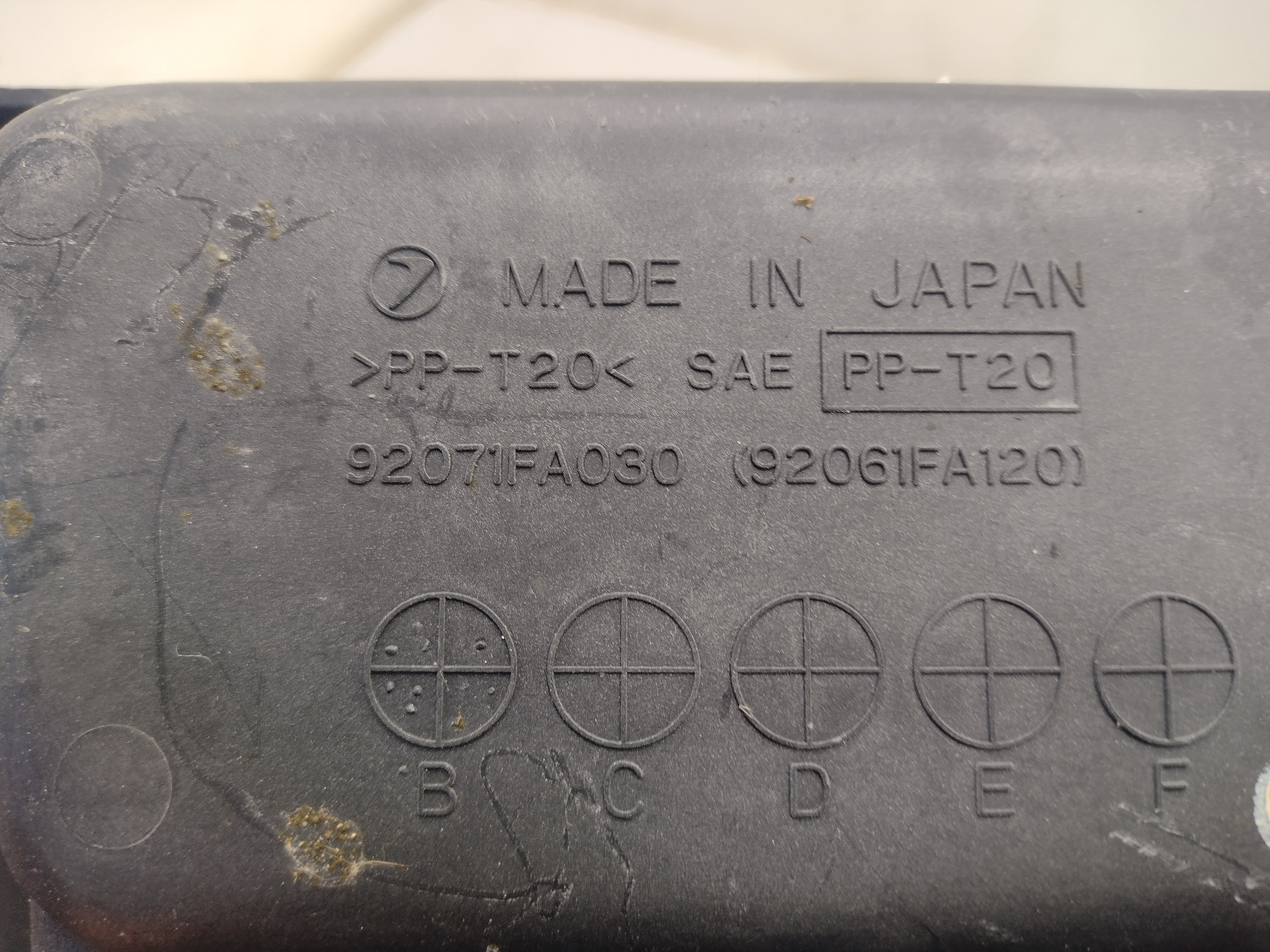 Schaltsack mit Schaltkulisse 92071FA030 für Subaru Impreza Holzer GC8