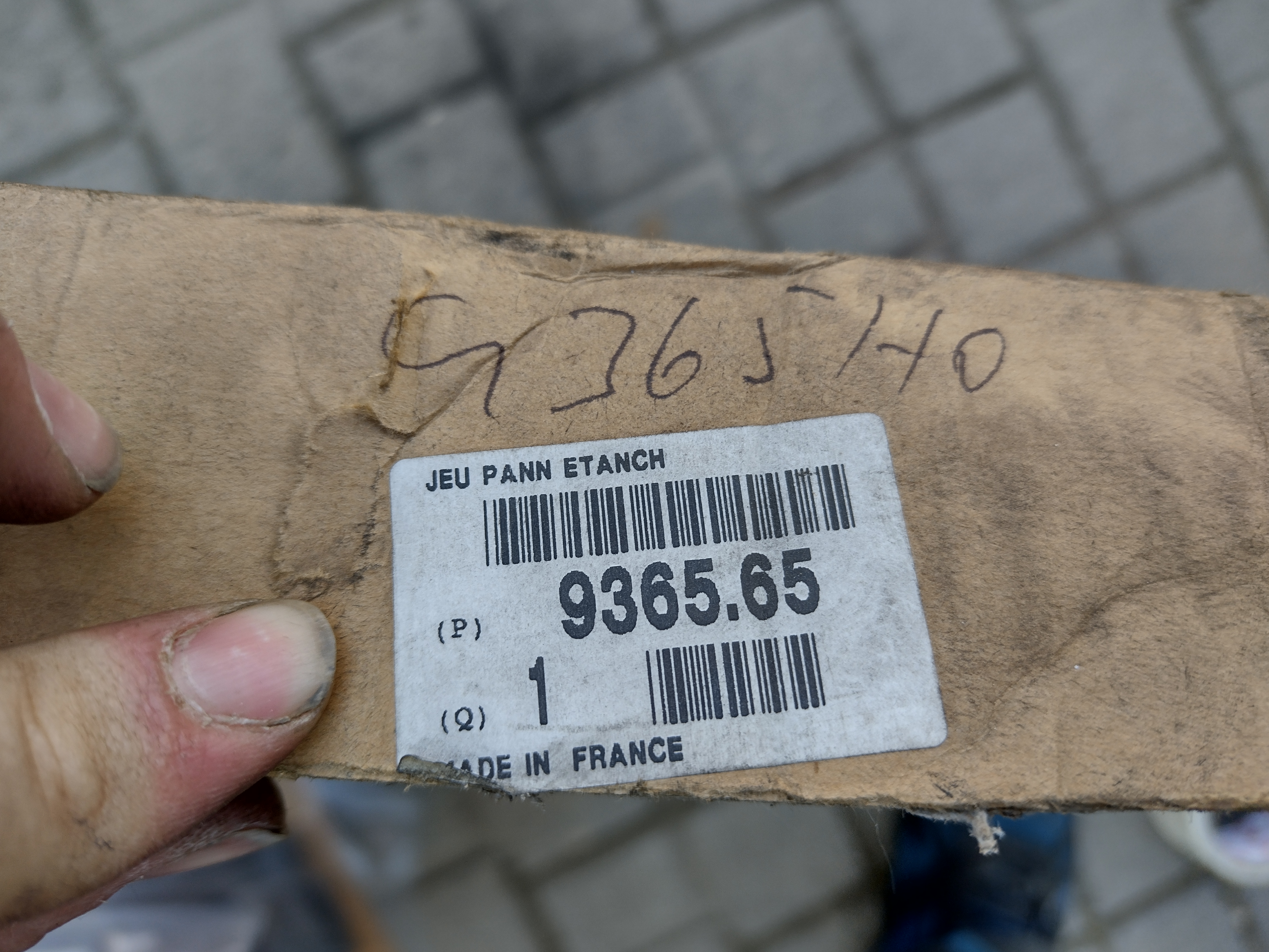 Peugeot / Citroen SATZ ABDICHT FOLIE TÜR 936565 NEU NOS NEW OEM