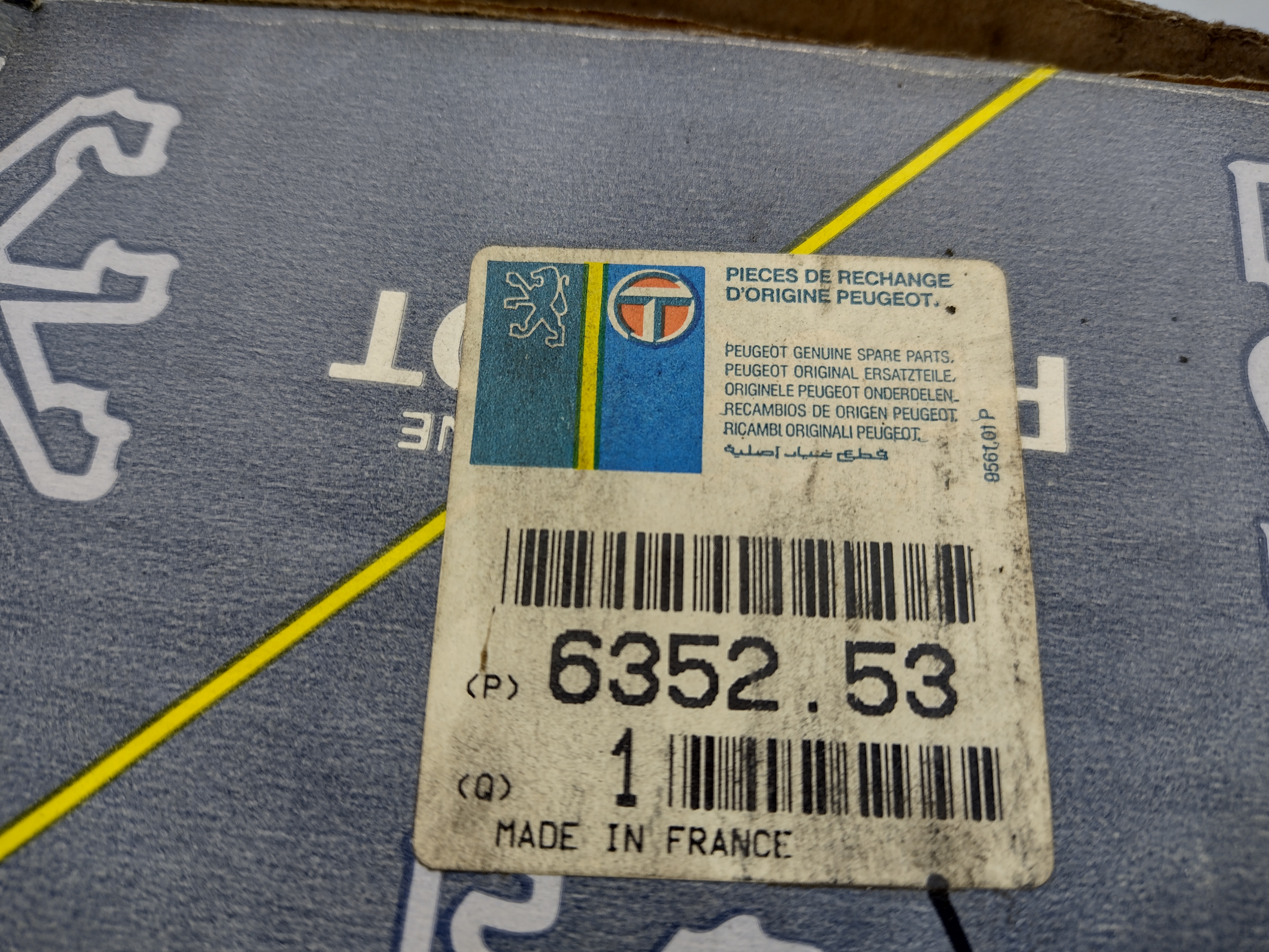 Peugeot 306 Rückleuchte Rücklicht links 635253 NOS NEW OEM  