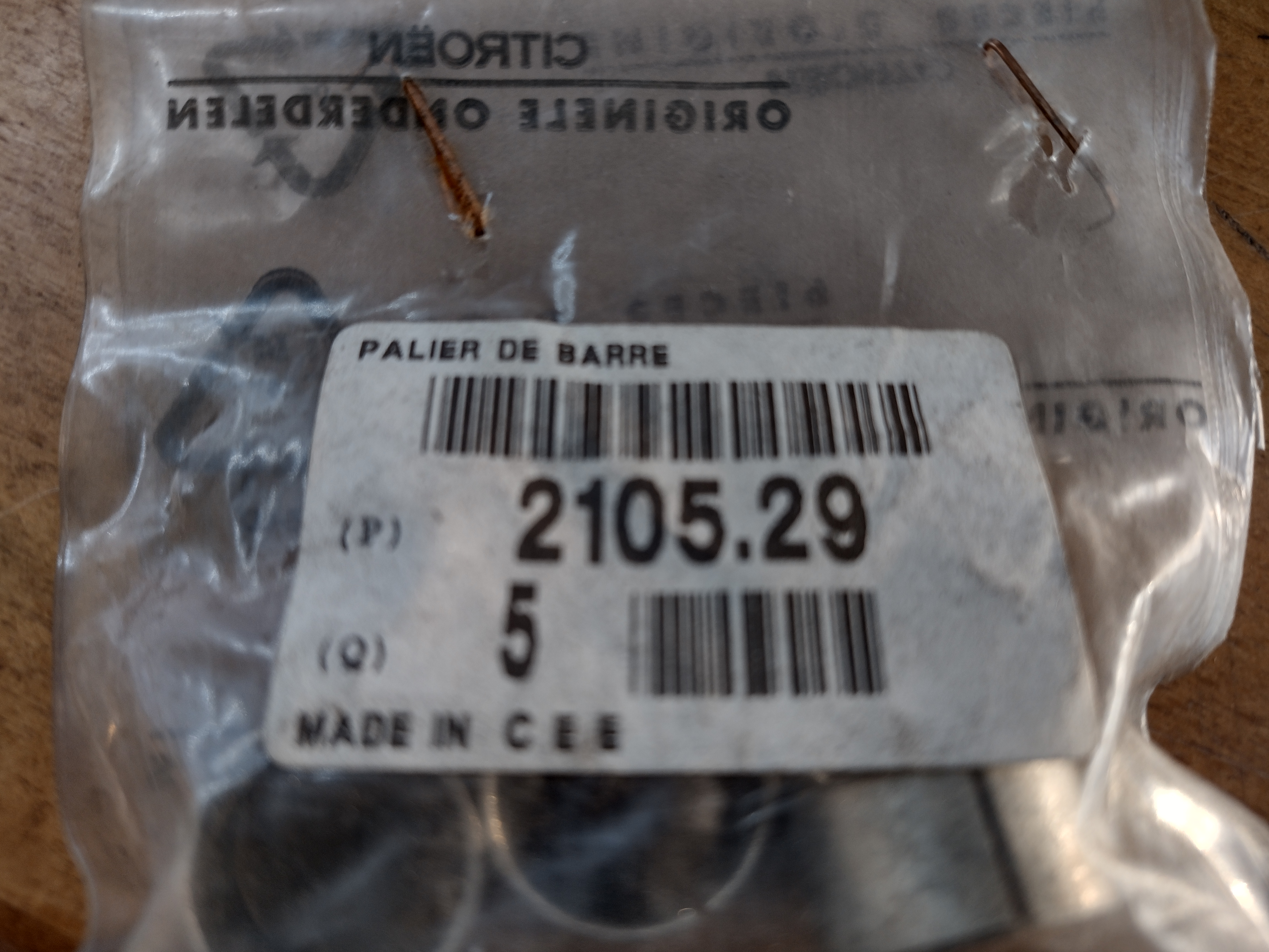 Peugeot / Citroen Lager 210529 NEU NOS NEW OEM