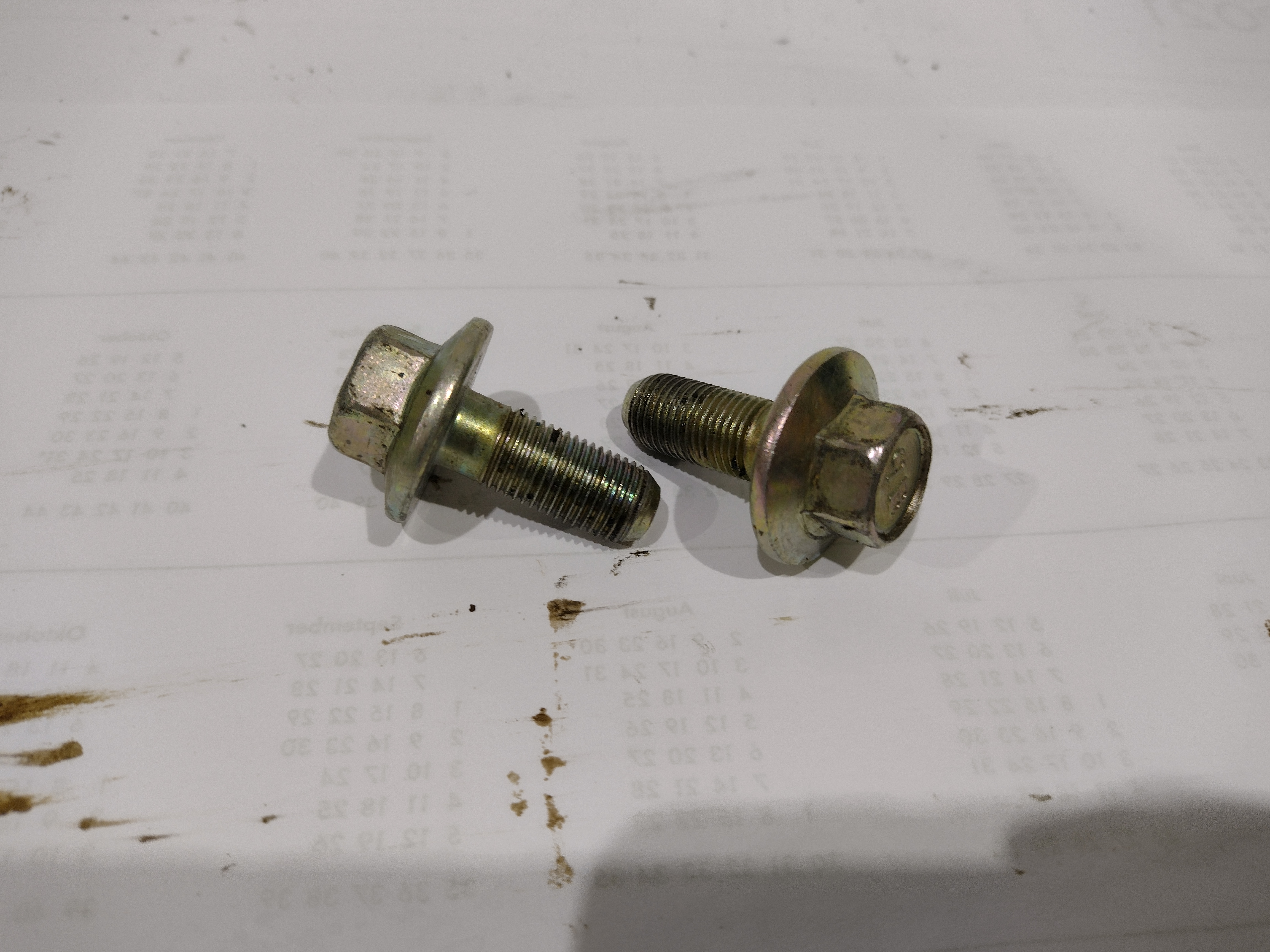 Paar Satz Schrauben Nockenwellenräder für Subaru Legacy Impreza EJ20 EJ22 SOHC 