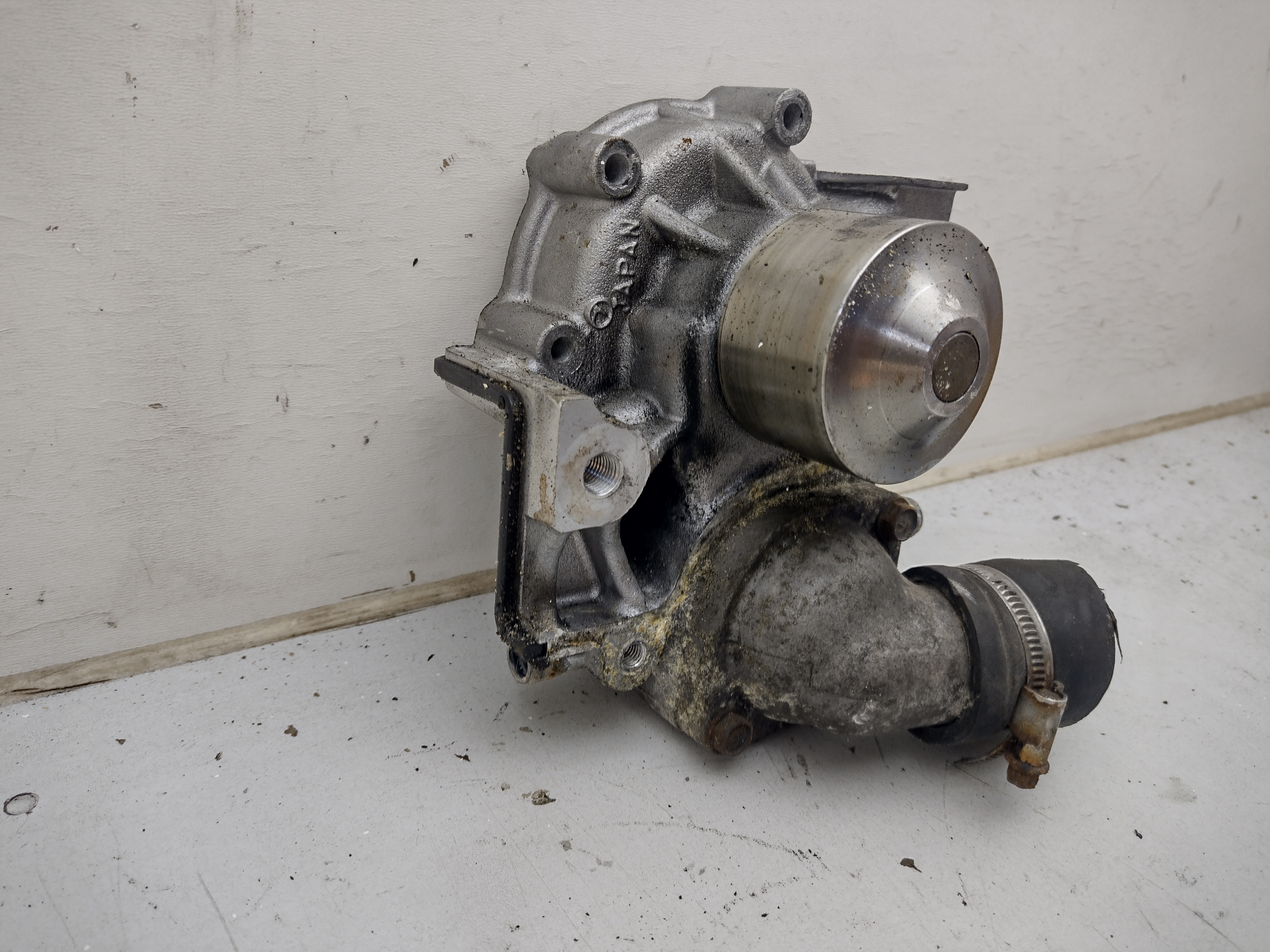Wasserpumpe mit Gussrad 3 Abgängen für SUBARU LEGACY Turbo BC BJF