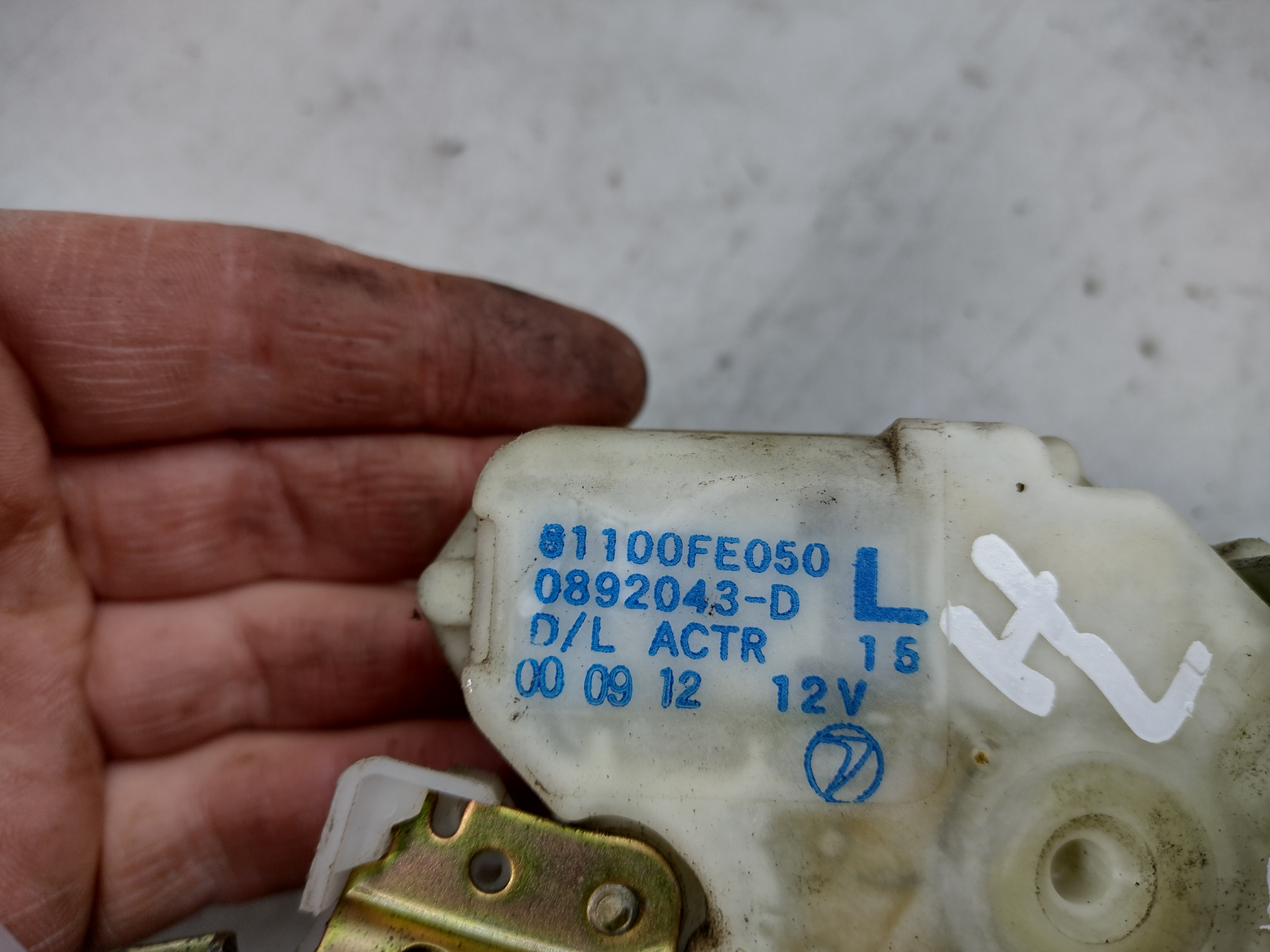 Türschloss hinten links von Subaru Impreza GD GG Newage 81100FE050