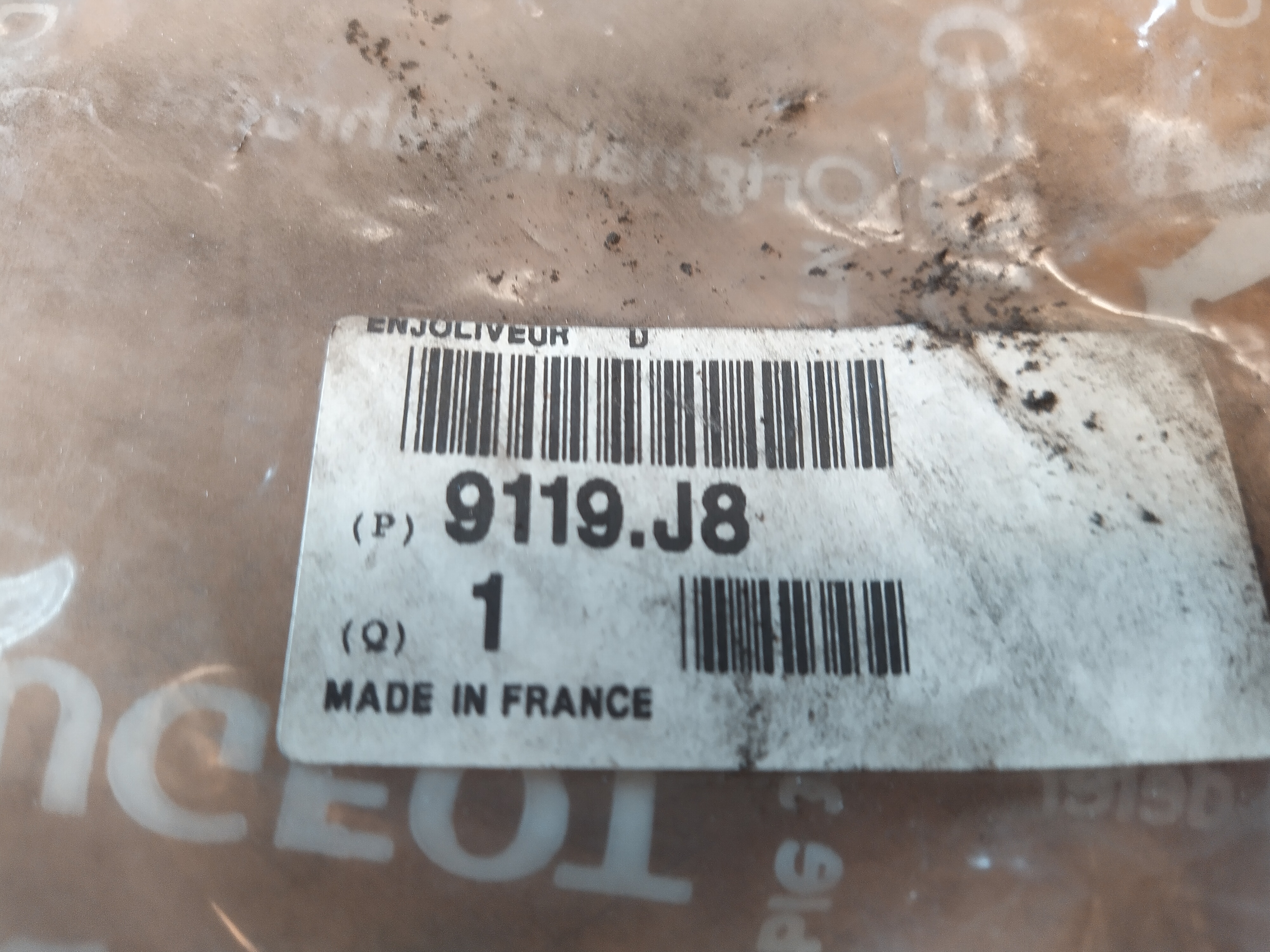  Citroen / Peugeot 9119J8 Zierleiste Türgriff NEU NOS