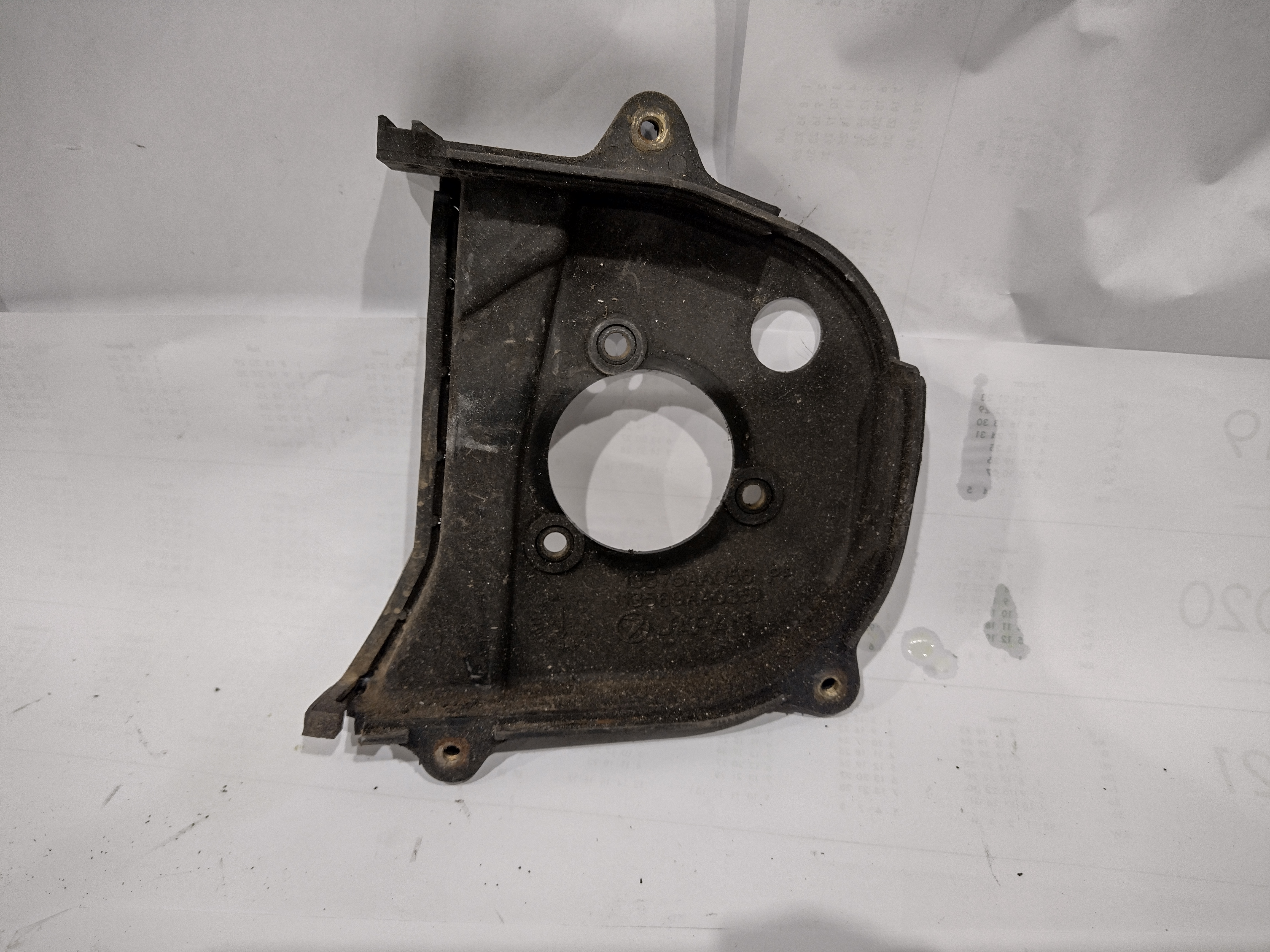 Zahnriemenverkleidung links 13575AA055 13569AA035 für Subaru EJ20 EJ22 Motoren Subaru Legacy Impreza Forester