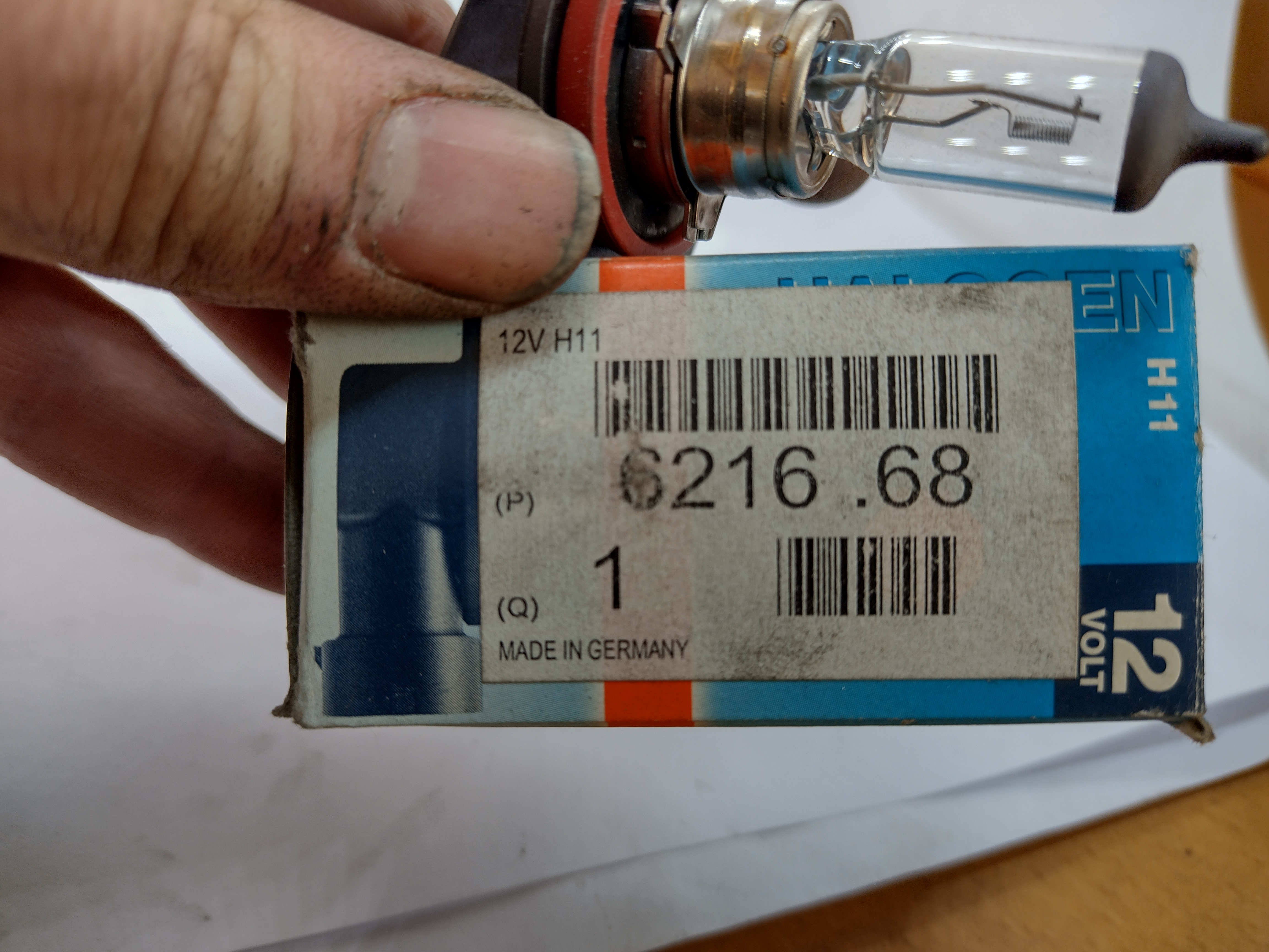 Peugeot / Citroen Glühlampe H11 (OSRAM) 621668 NEU NOS NEW OEM