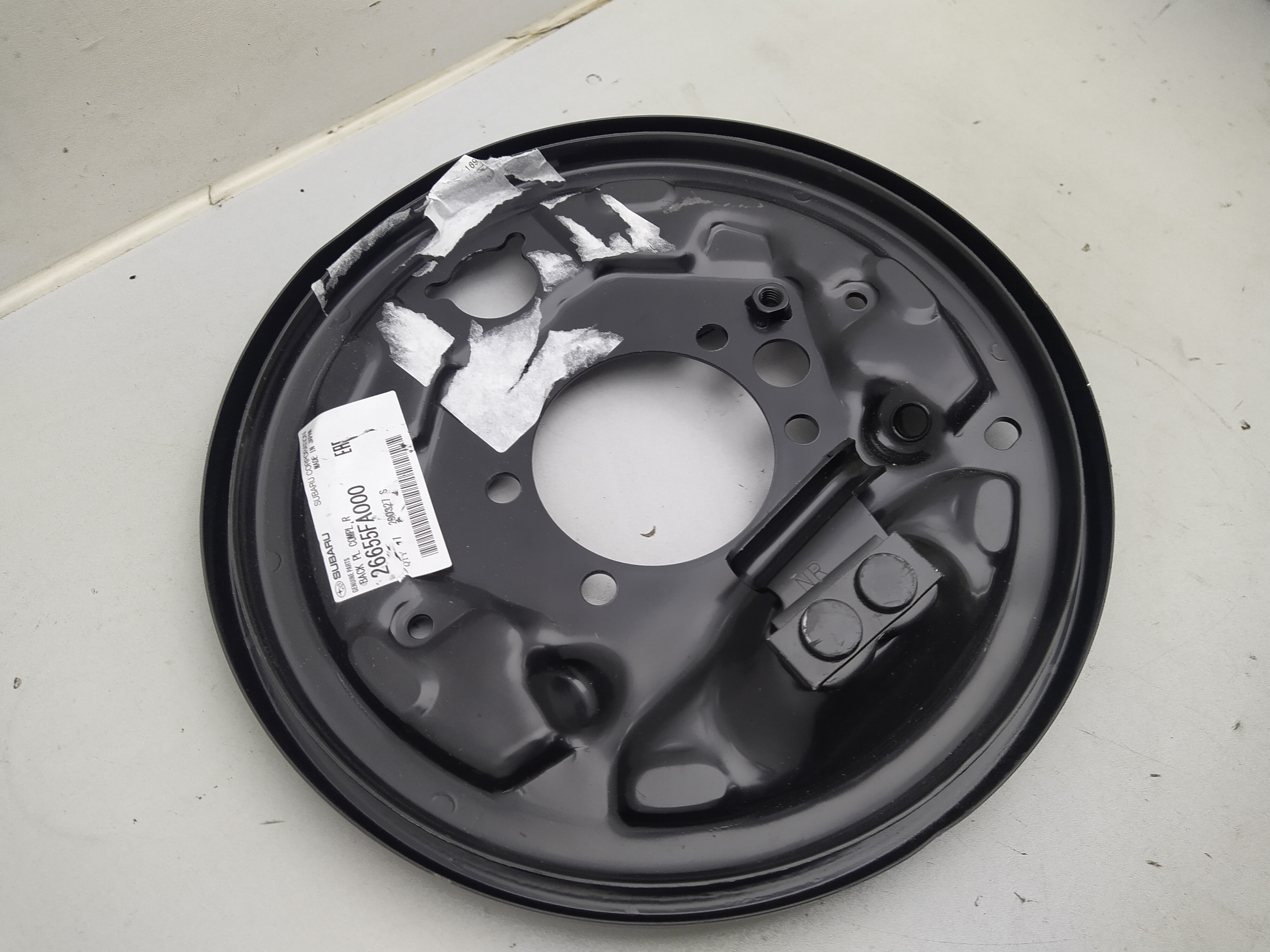 Ankerblech hinten rechts Subaru Forester SF SG 97-07 Impreza Trommelbremse