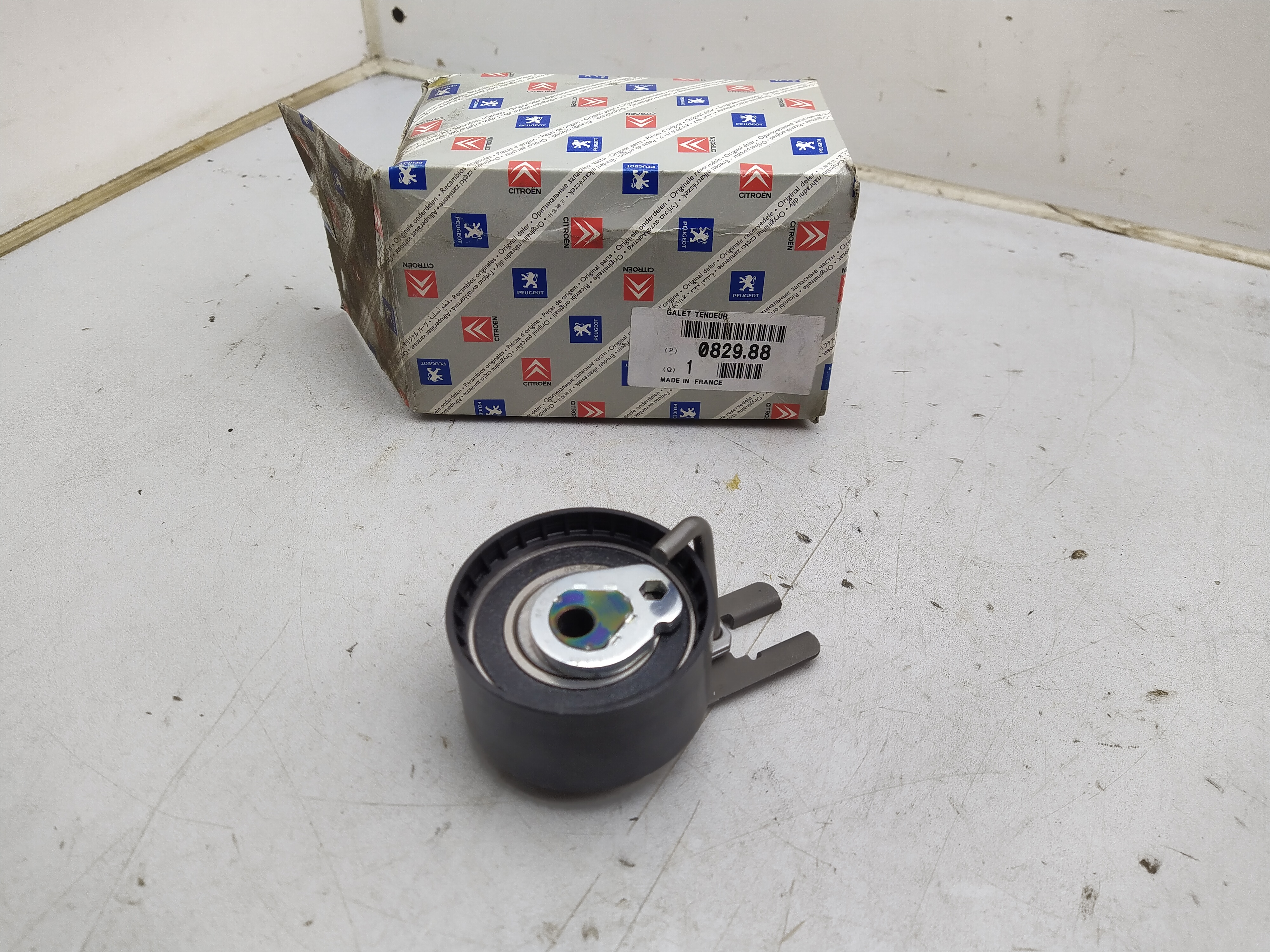 Citroen / Peugeot Spannrolle, Zahnriemen Zahnriemenspanner 082988 NEU NOS NEW