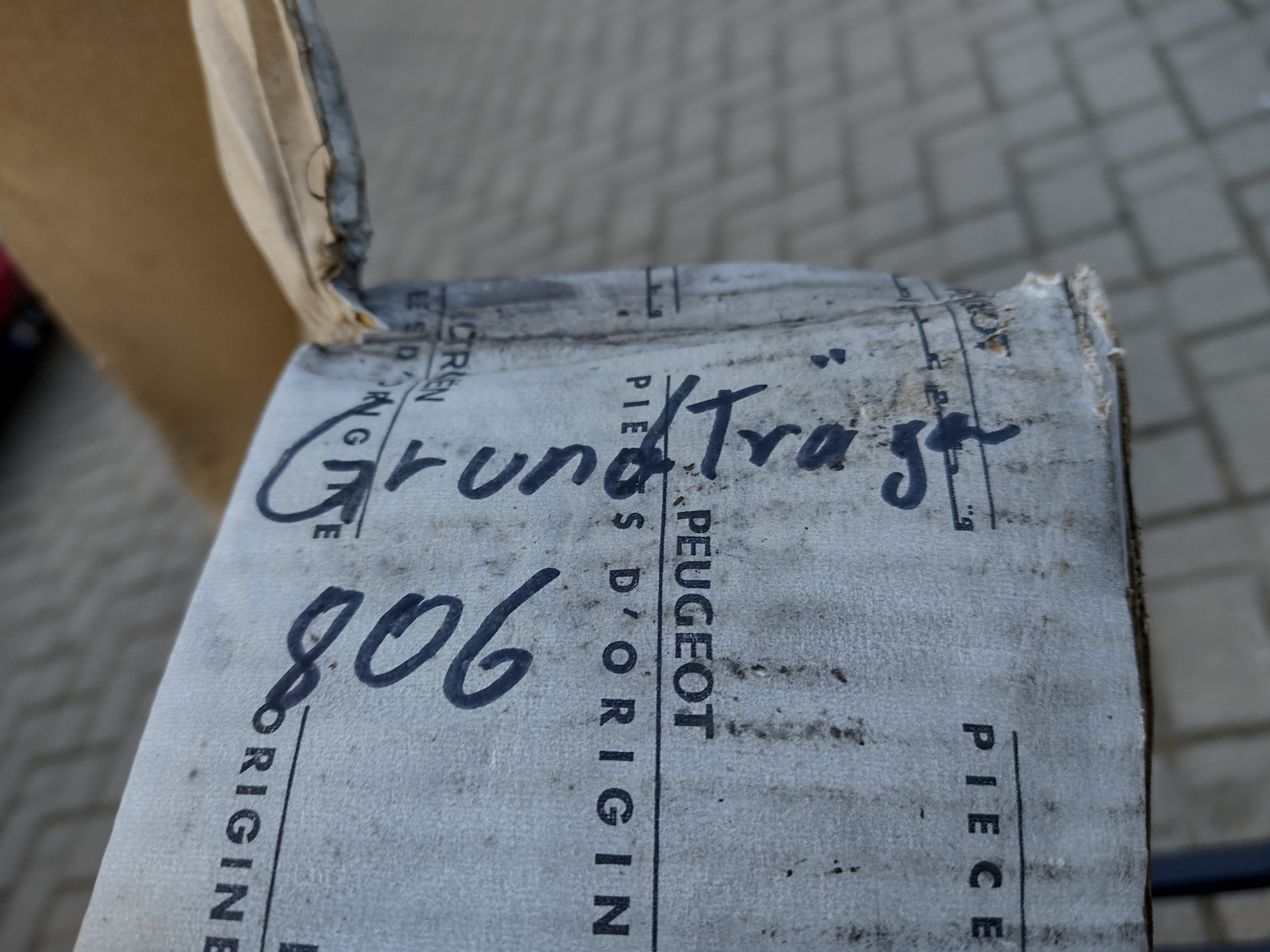 Dachgepäck Grundträger 9416E6 Peugeot BIPPER / Citroen nemo nemrut  NEU NOS NEW OEM
