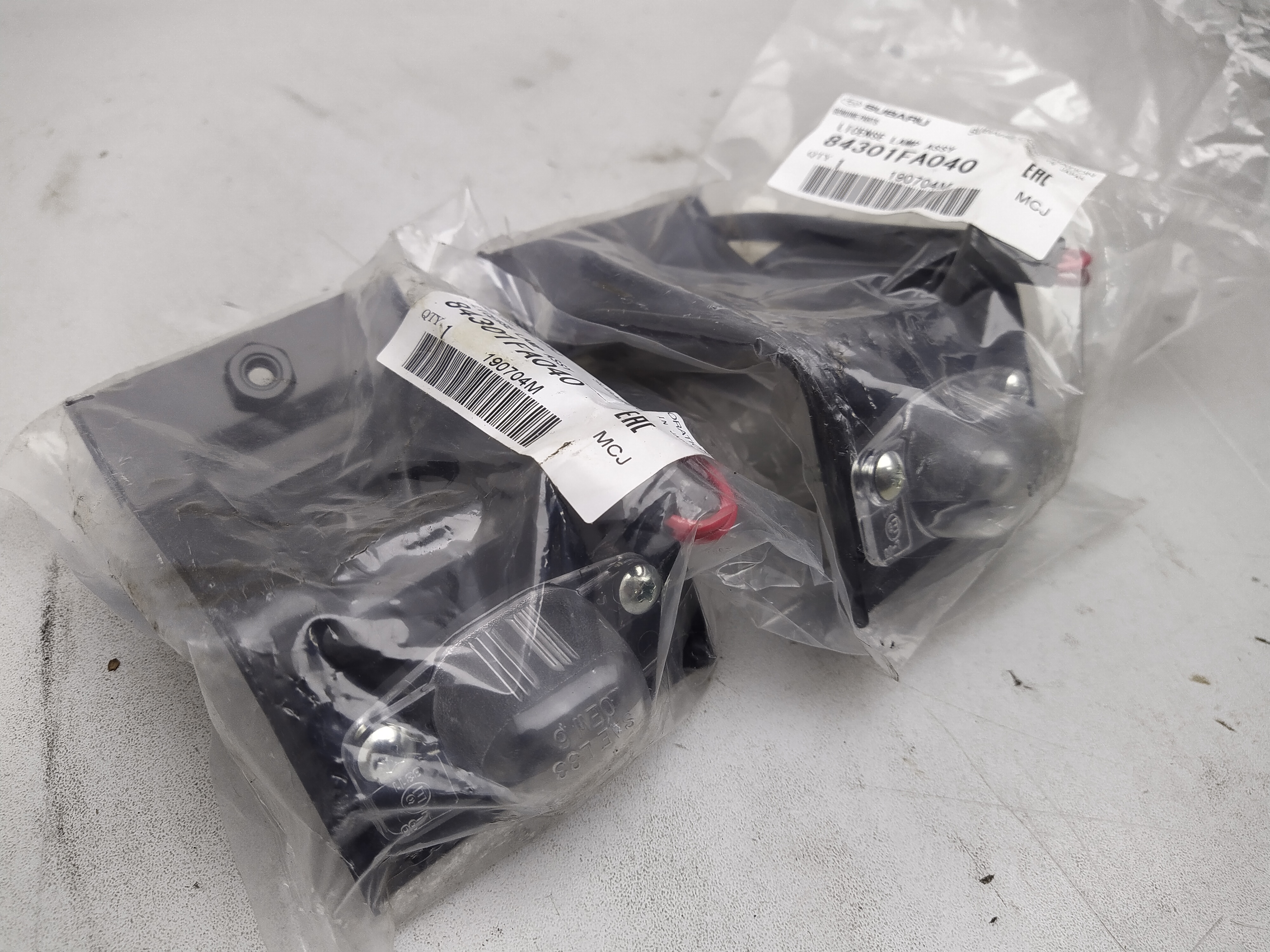 Kennzeichenleuchten NEU Subaru Impreza GC GF 93-00