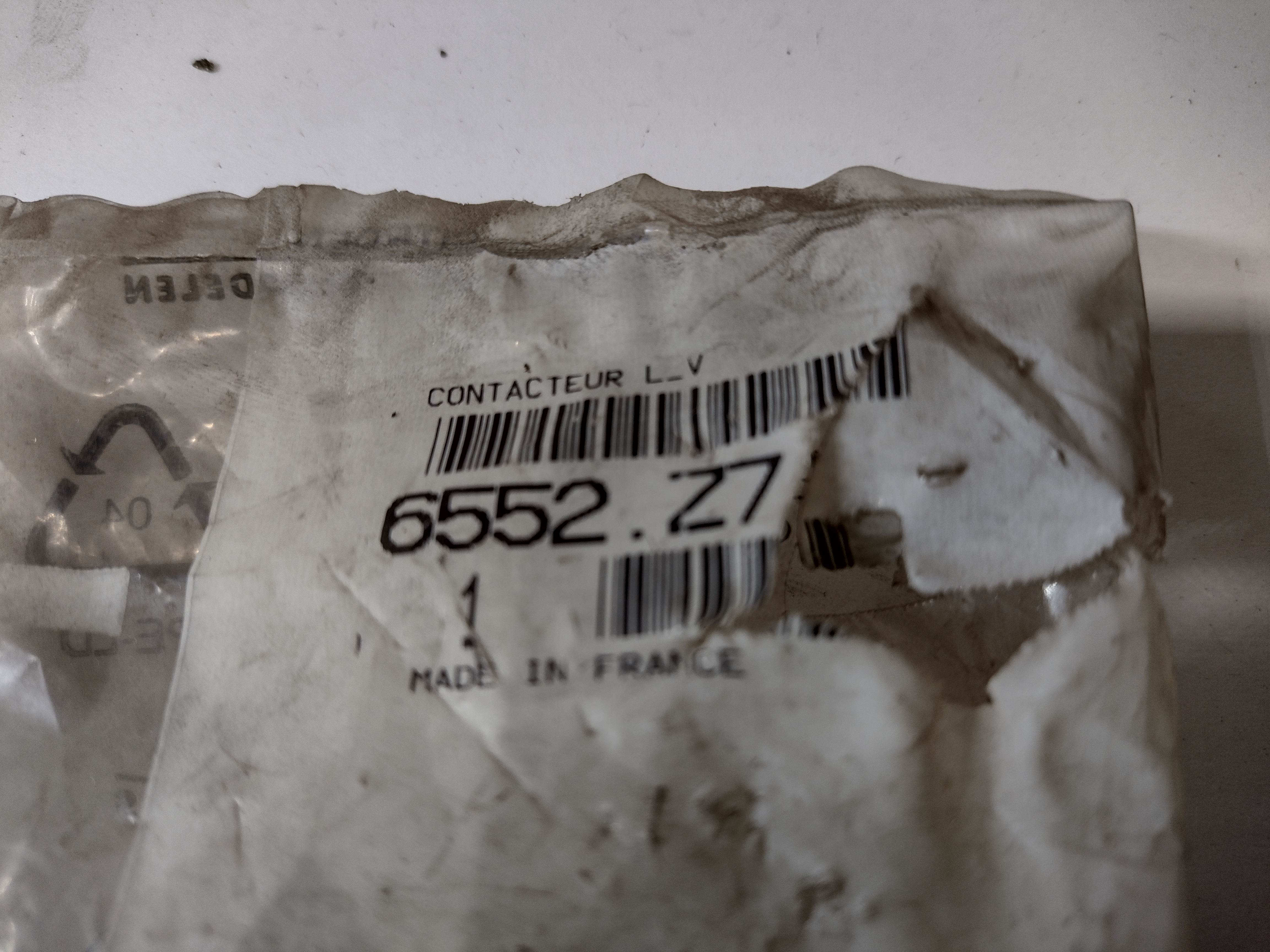 Peugeot / Citroen Schalter, Fensterheber 6552Z7 NEU NOS NEW 