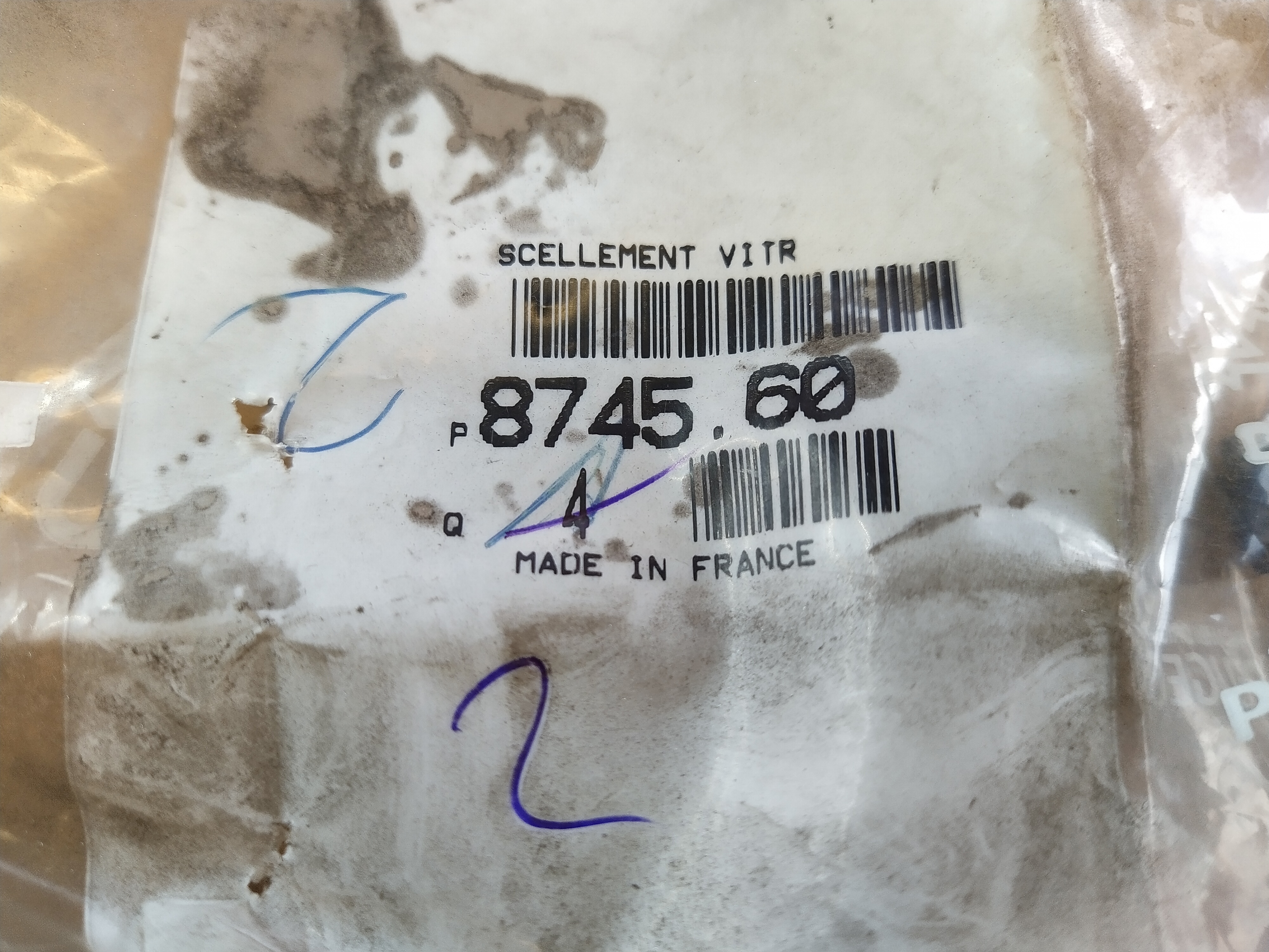 Citroen / Peugeot Dichtung 874560 NEU NOS 