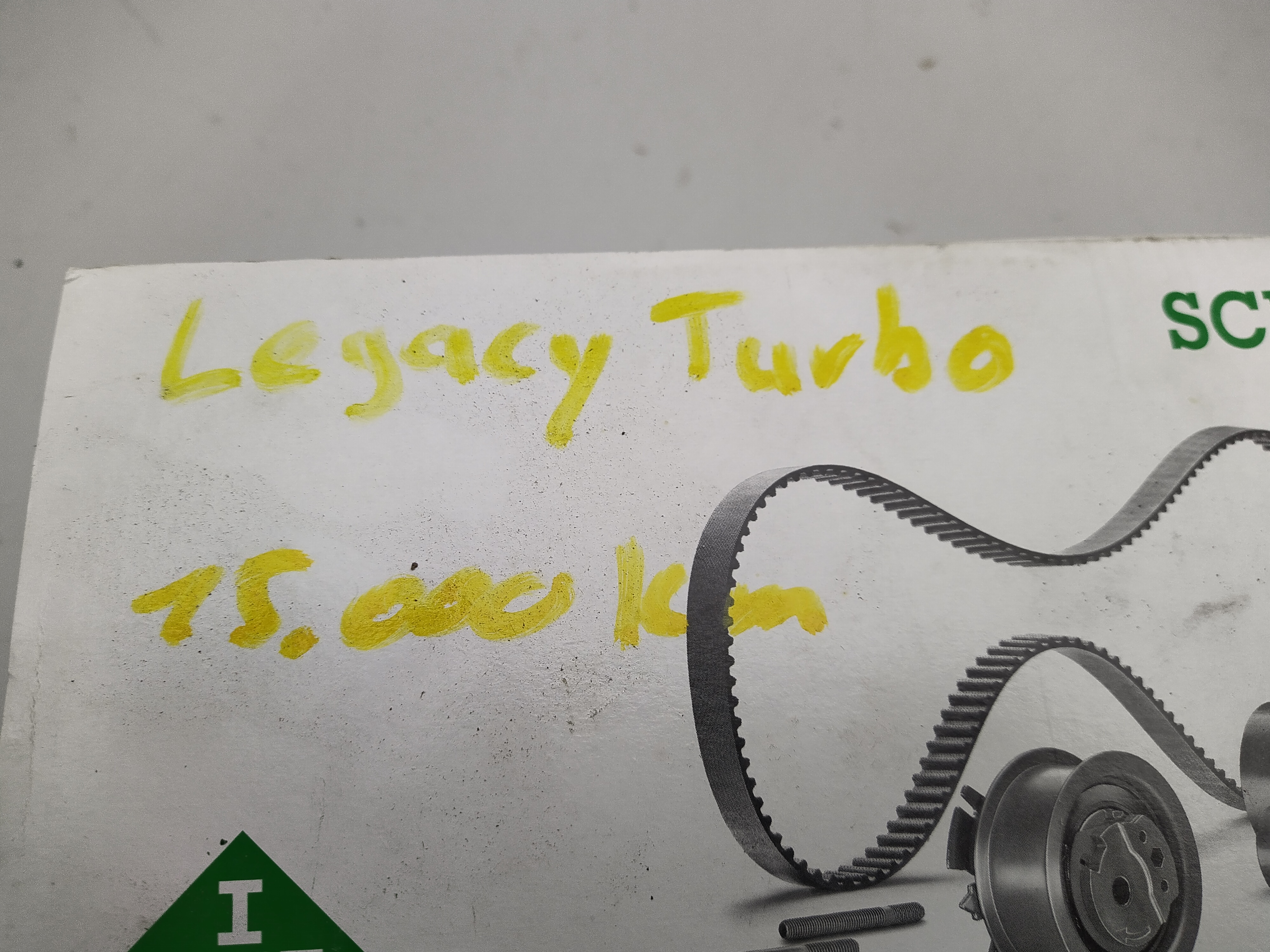 gebrauchter Zahnriemensatz Subaru Legacy Turbo EJ20G 200PS