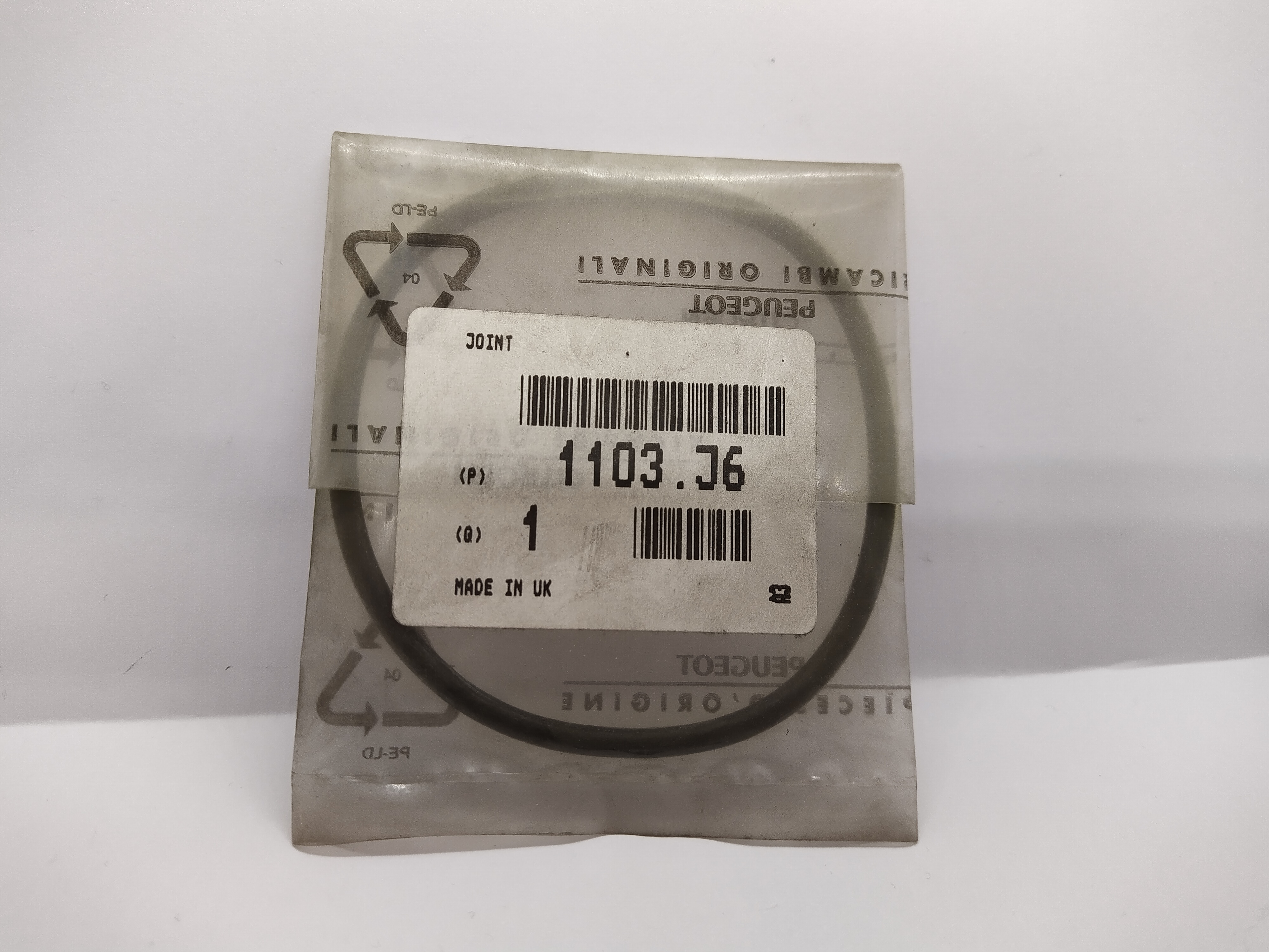 Citroen / PEUGEOT Dichtung, Ölfiltergehäuse 1103J6 NEU NOS