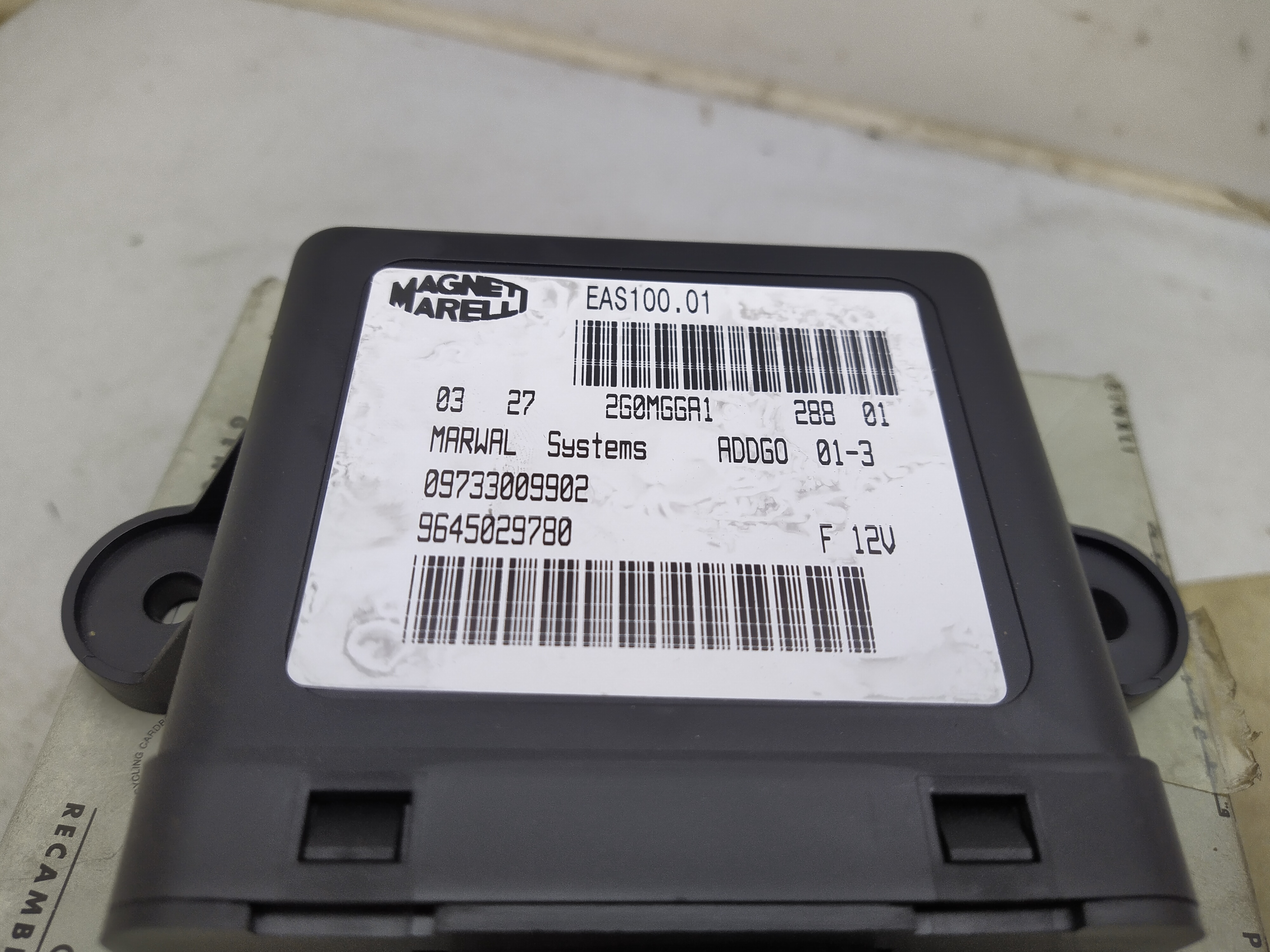 Citroen / Peugeot STEUERGERÄT PARTIKELFILTER 1525X1 NEU NOS NEW
