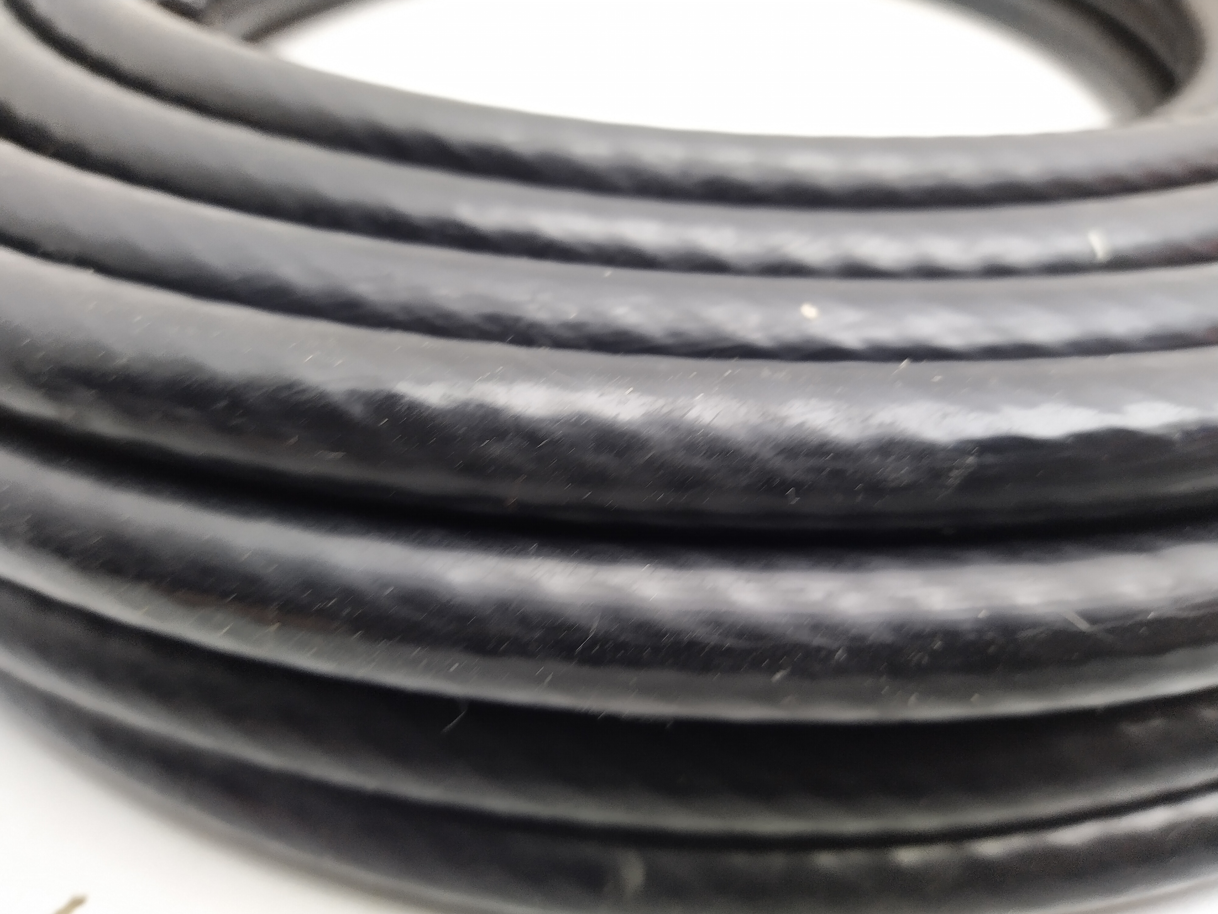 8mm Silikon Unterdruckschlauch verstärkt schwarz