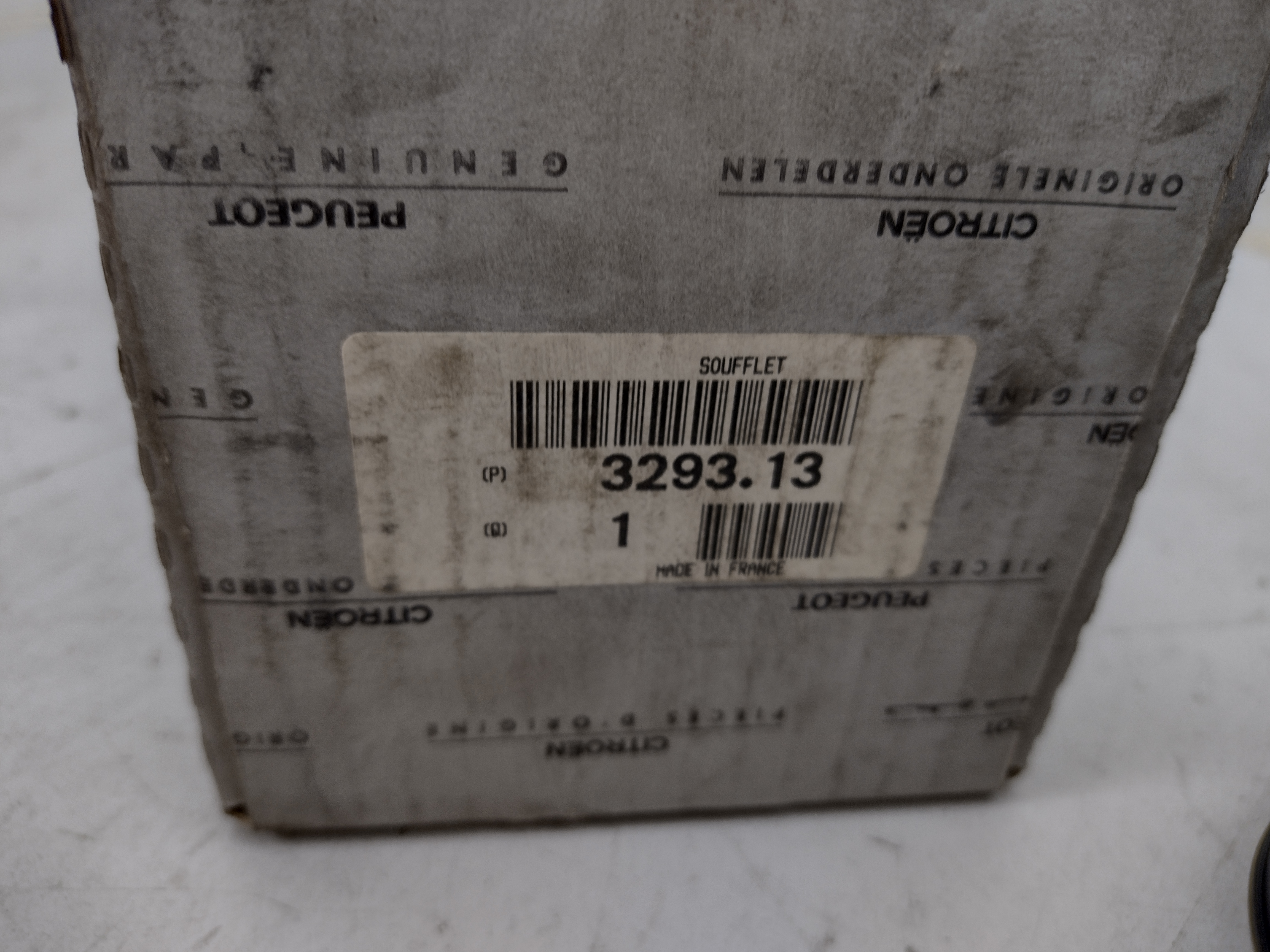 Peugeot 106 / Citroen SAXO Manschettensatz Radseite rechts 329313 NOS NEW OEM 
