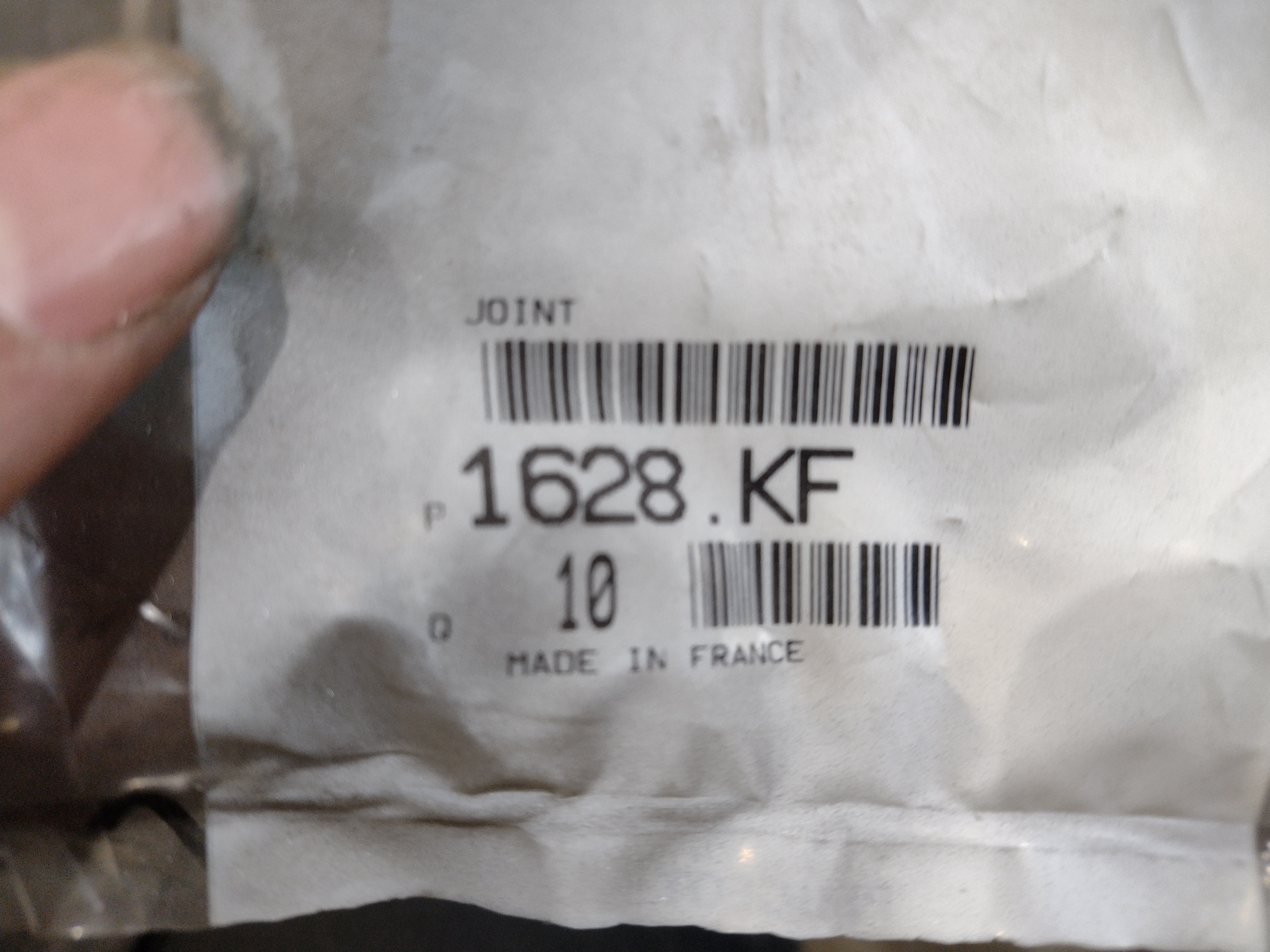 Peugeot / Citroen Dichtung, Leitung AGR-Ventil 1628KF NEU NOS NEW