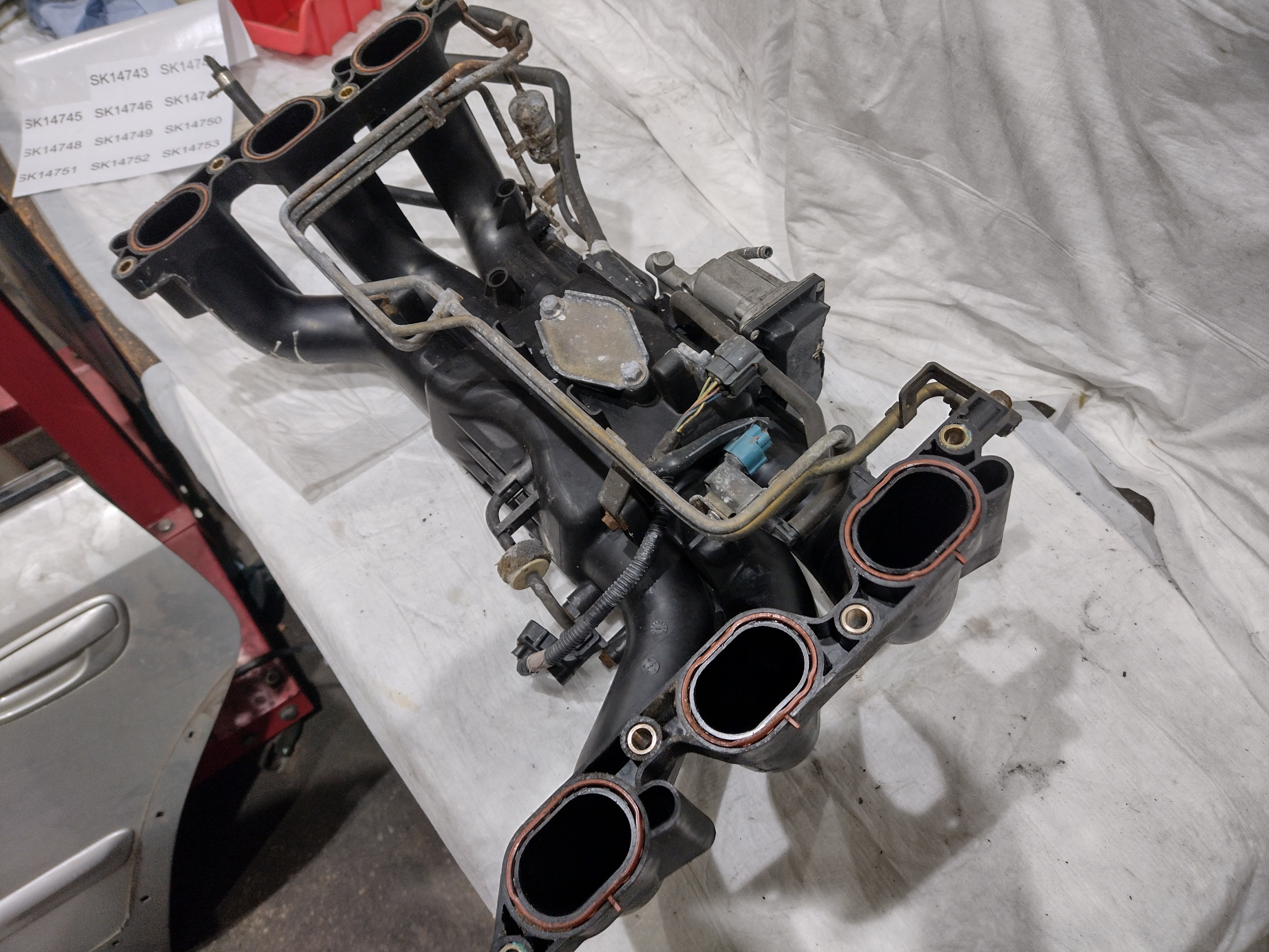 Plastik Ansaugbrücke für Subaru Legacy H6 EZ30R
