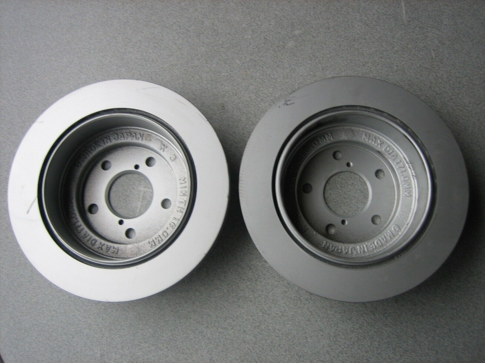 Bremsscheiben hinten/belüftet für Subaru Legacy Turbo