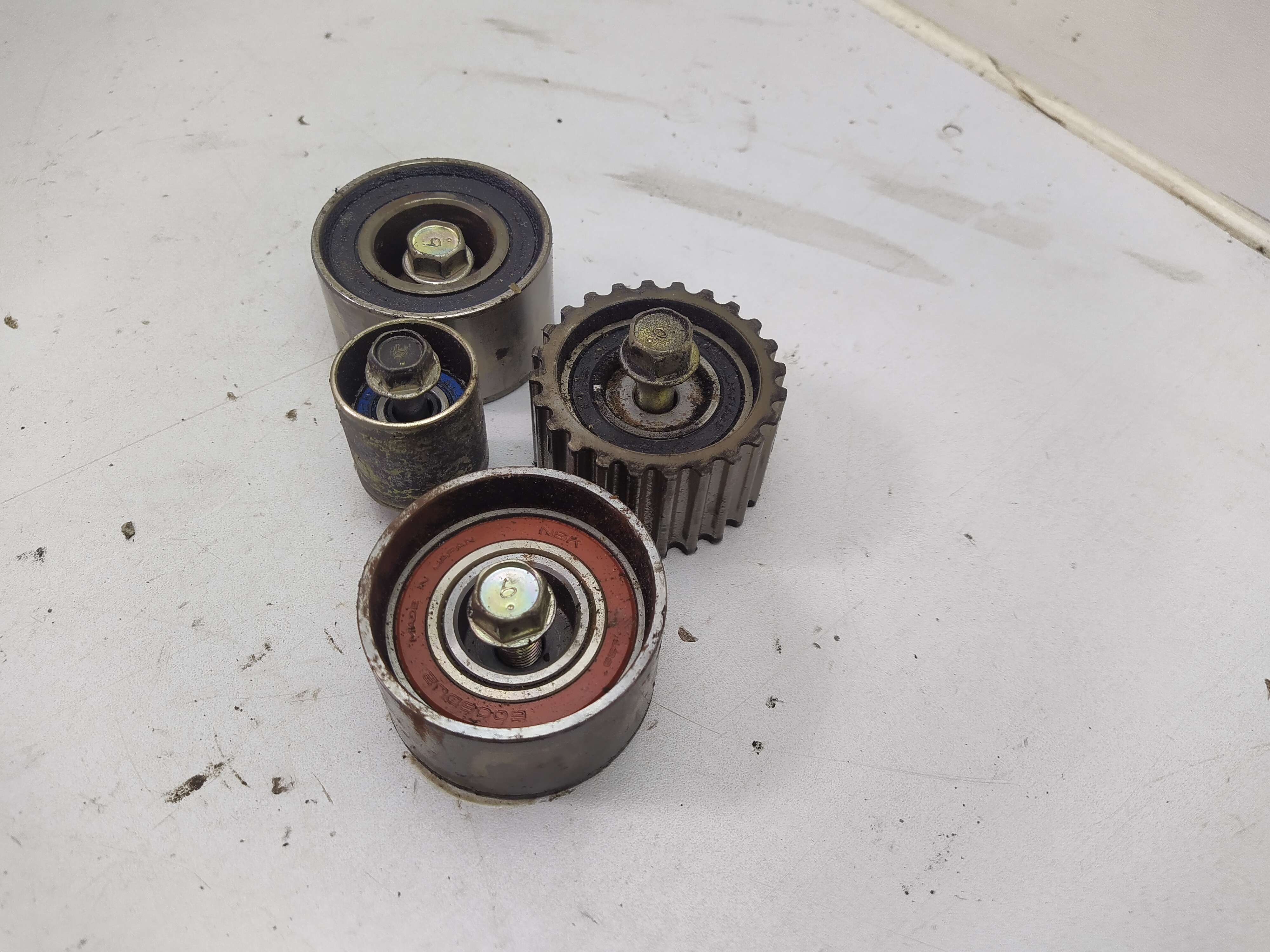 Zahnriemenrollen passend für Subaru Impreza Turbo GT WRX STI  Ej205 Turbomotor