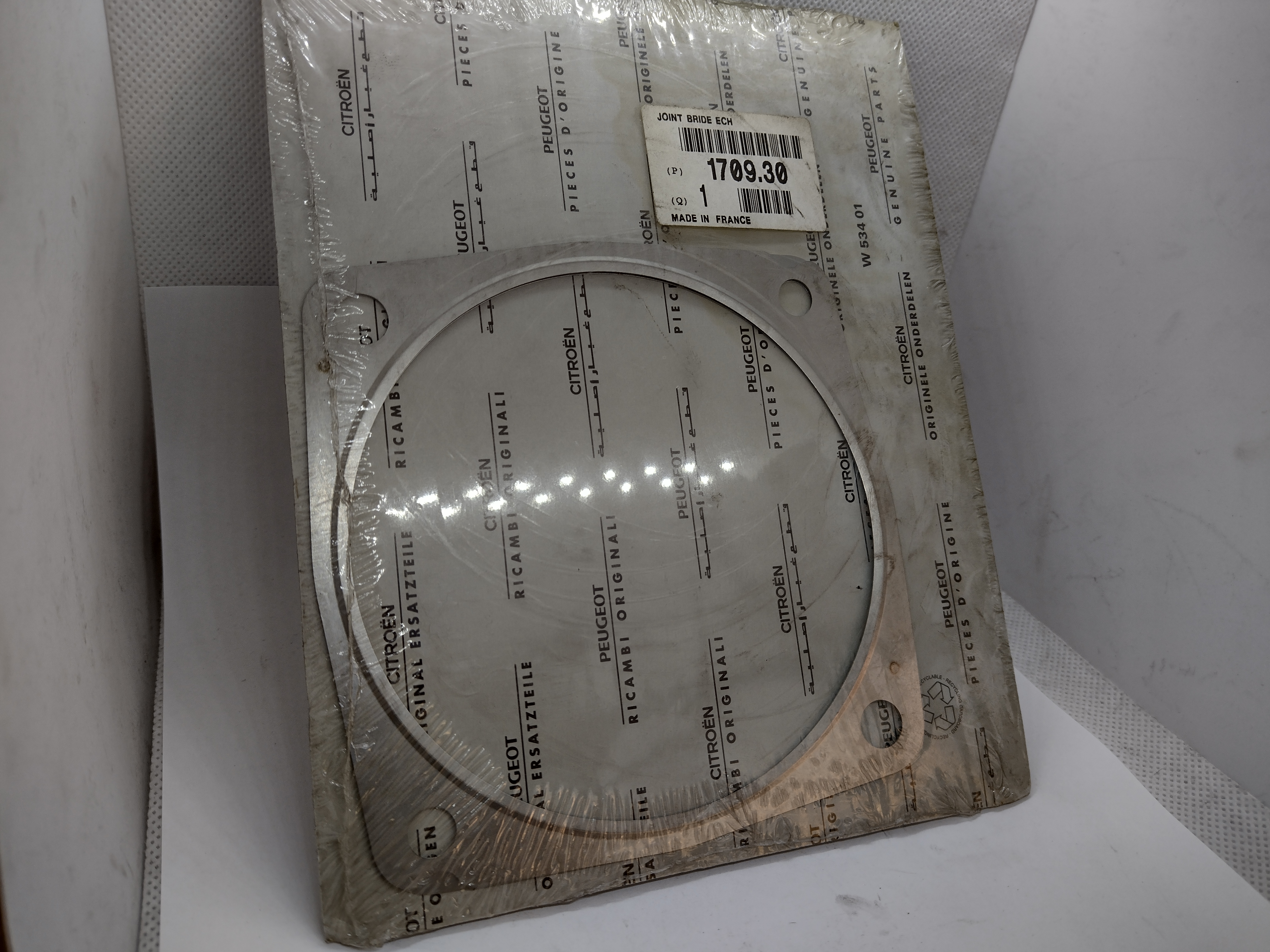 Peugeot / Citroen Flanschdichtung für Turbo / Vorkat 170930 NEU NOS NEW OEM
