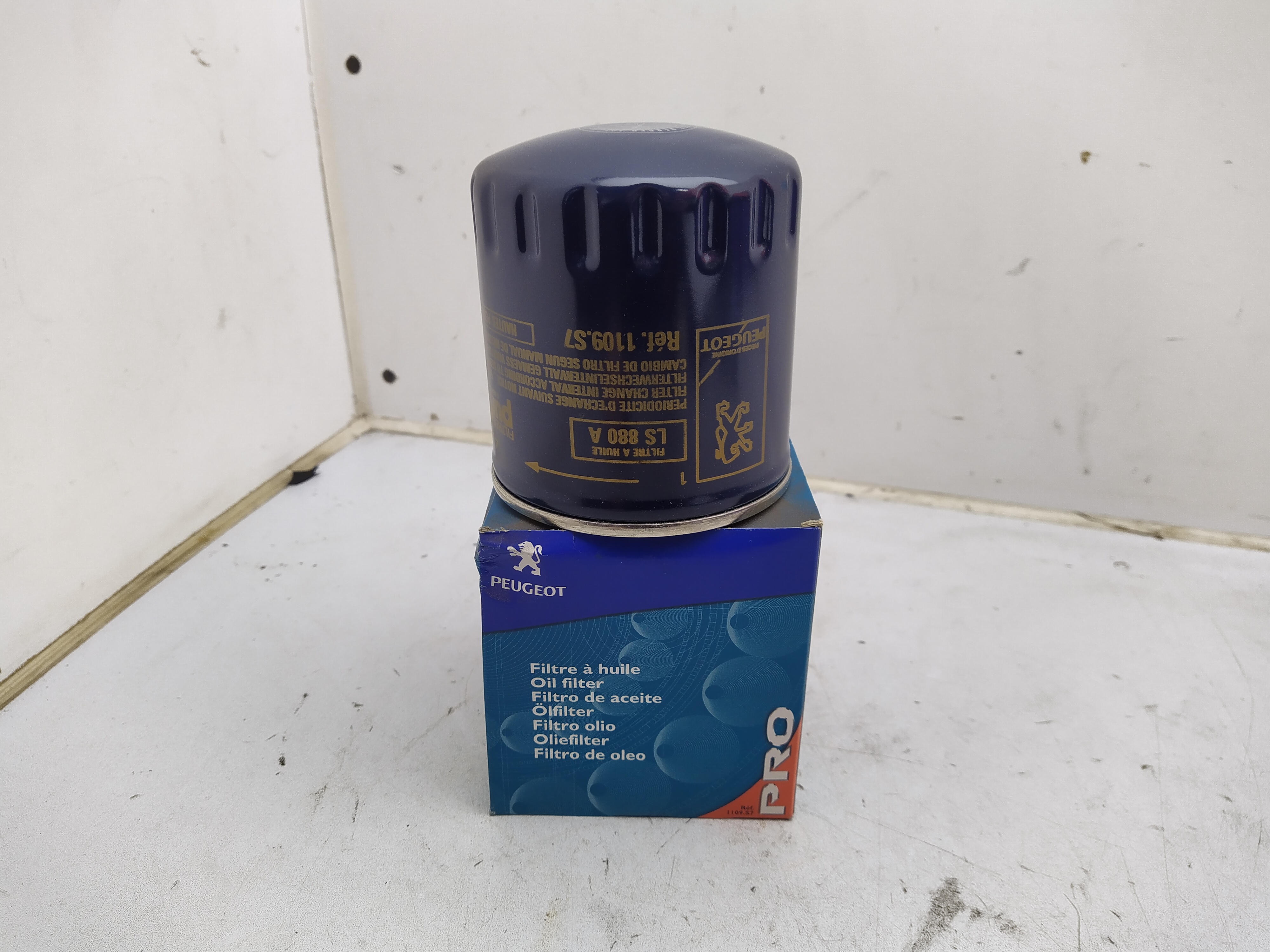 Original Peugeot OELFILTER Ölfilter 1109S7 NEU NOS NEW 