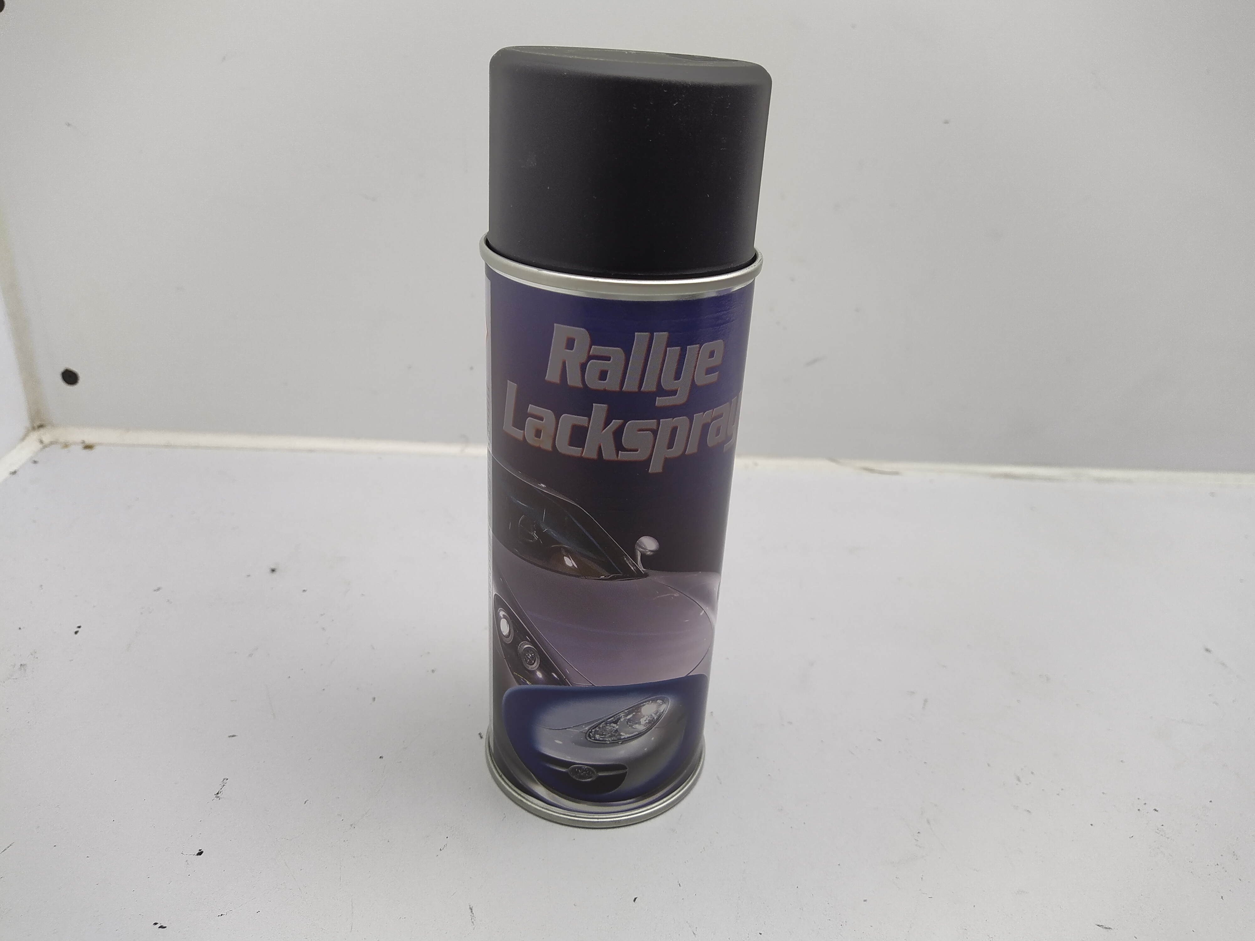 Schwarz matt Spraydose Rallye Lackspray 400ml Sprühdose