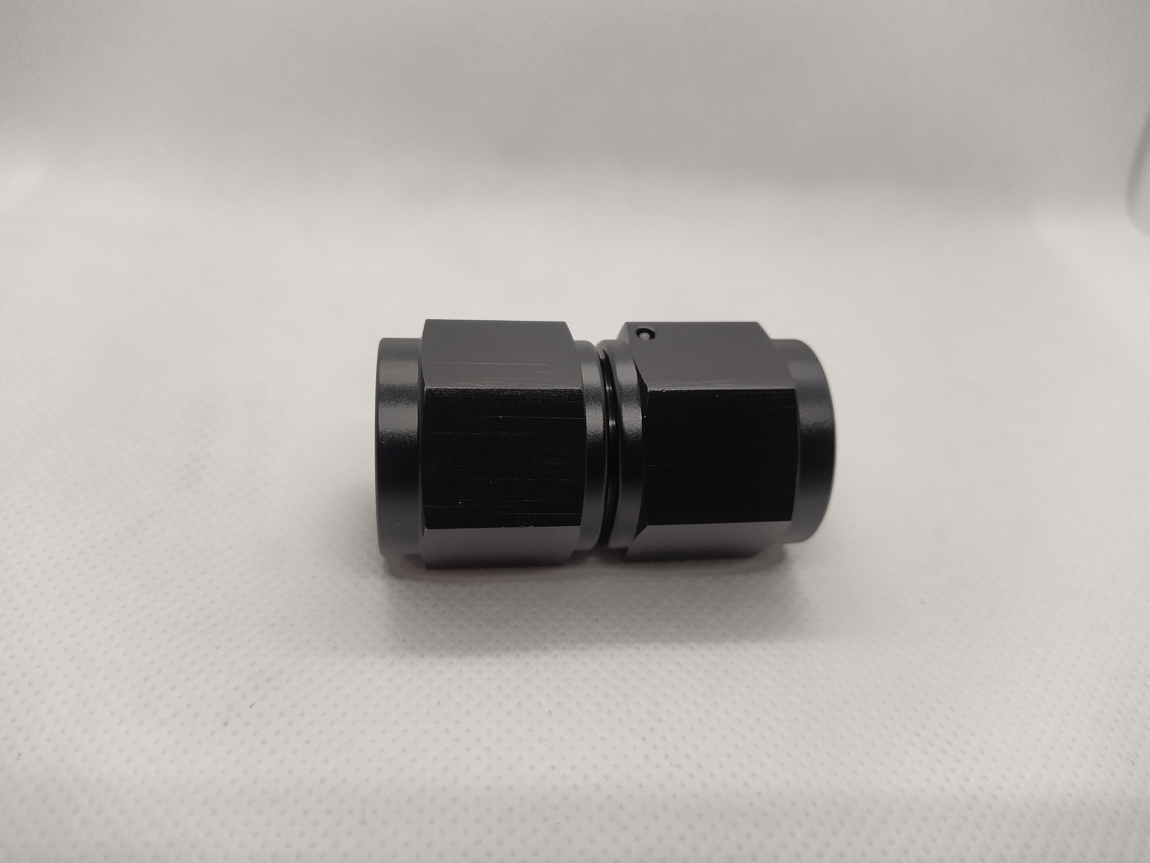 Verbinder female female Dash 10 AN10 gerade schwarz
