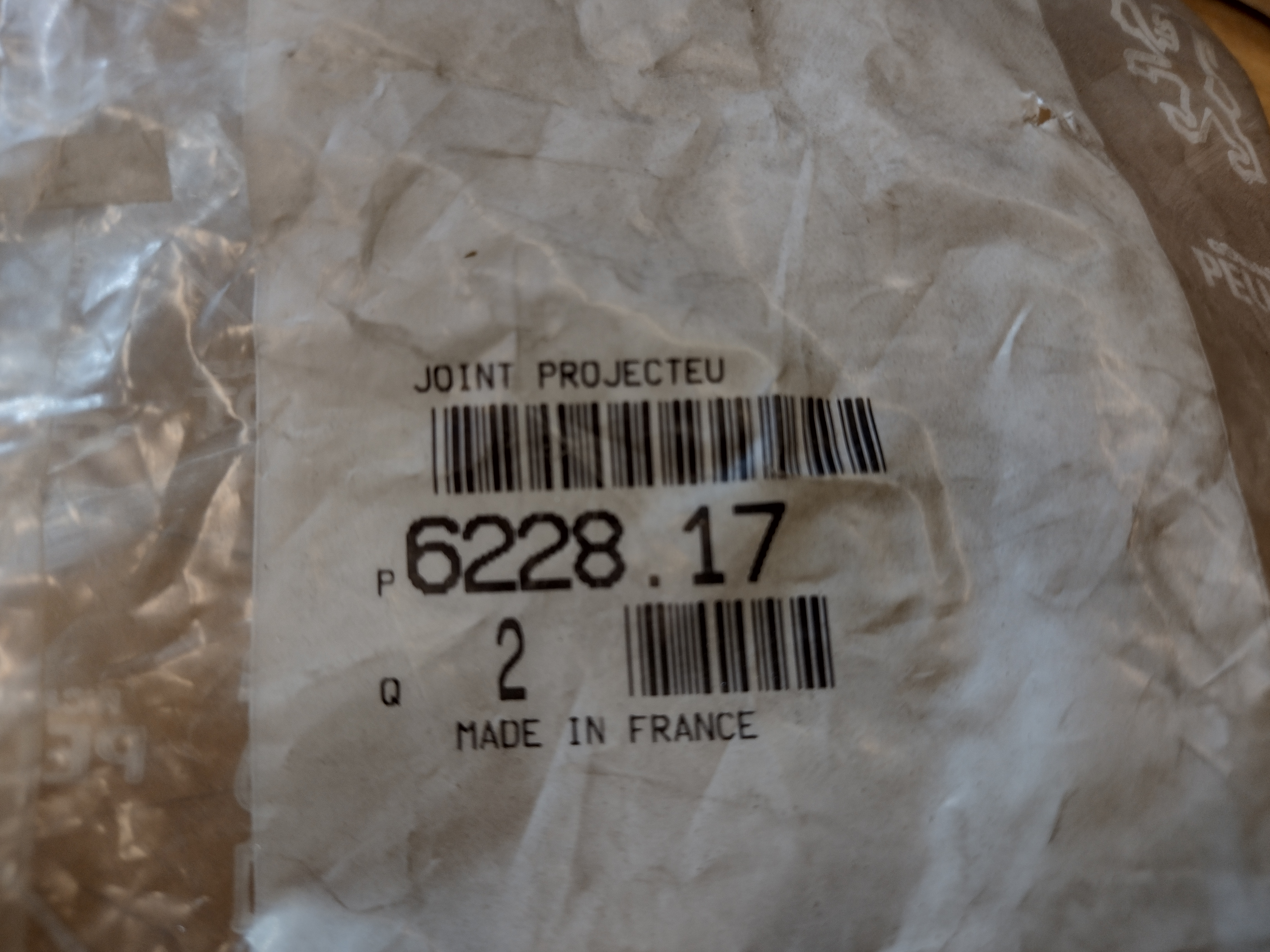 Peugeot 306 Dichtung 622817 NEU NOS NEW OEM