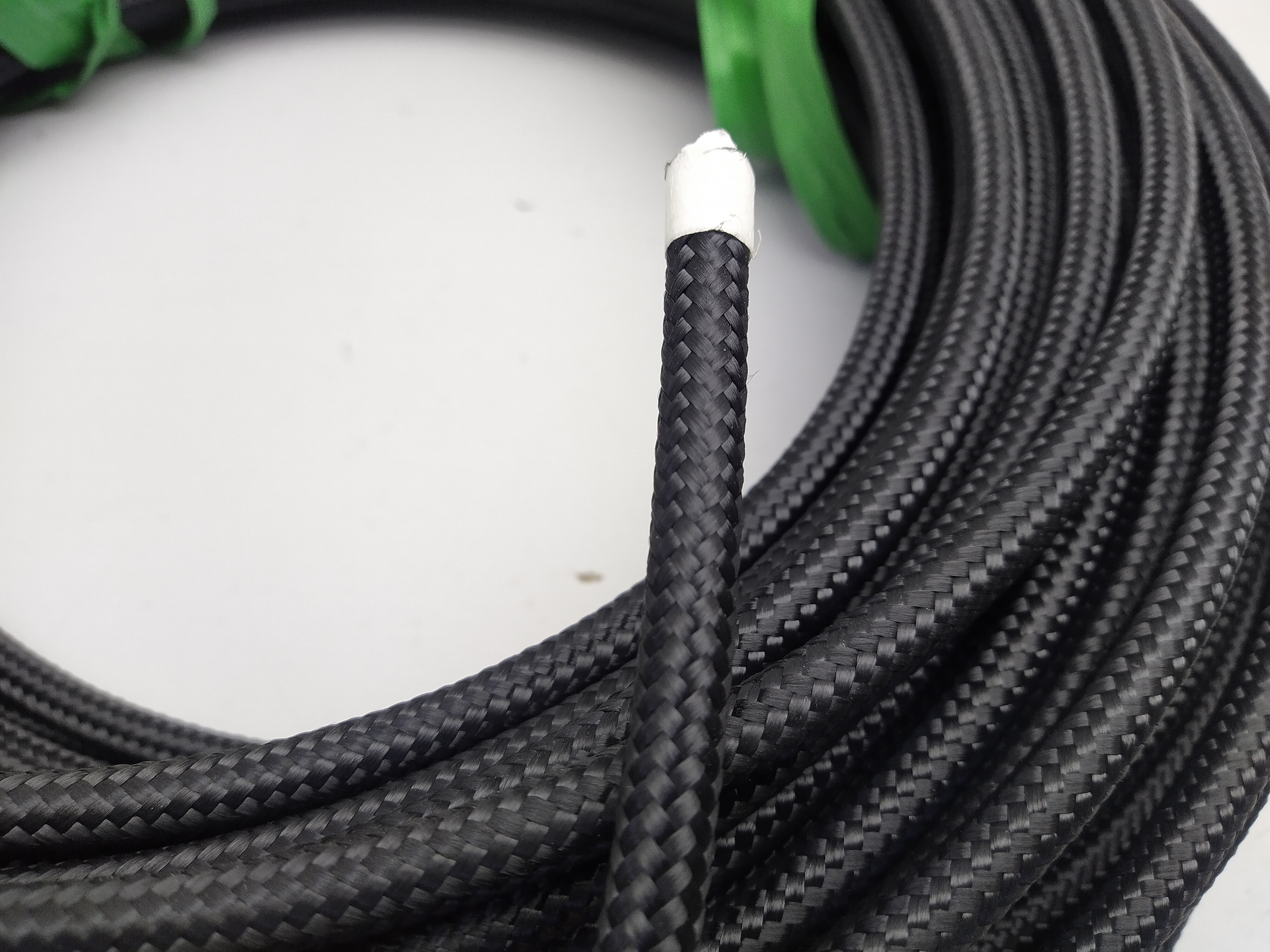 Dash 4 AN4 04 AN PTFE Hydraulikschlauch Stahlflexleitung nylonummantelt SCHWARZ