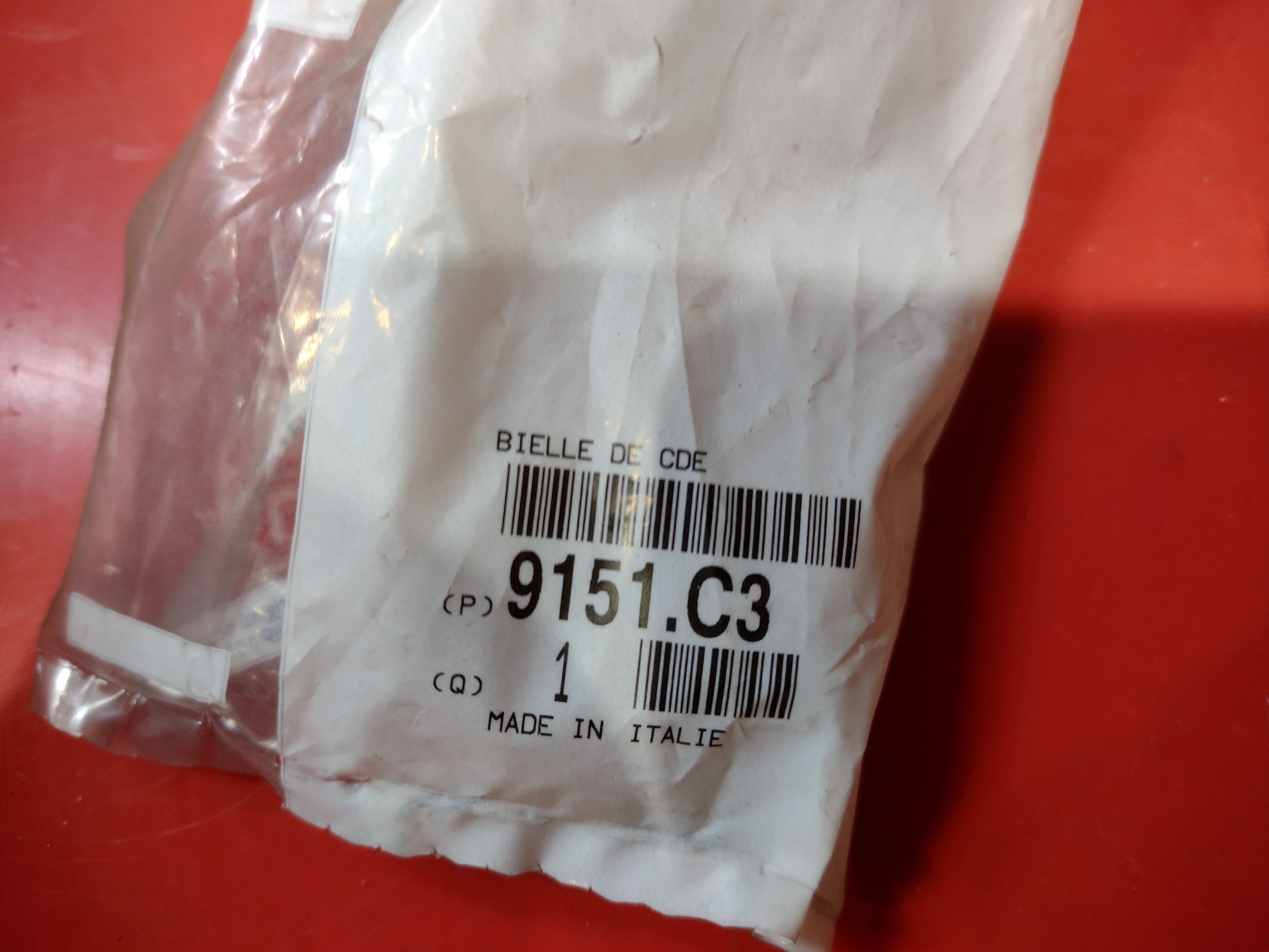 Peugeot Boxer Citroen Jumper Koppelstange Verriegelung 9151C3 NEU NOS NEW