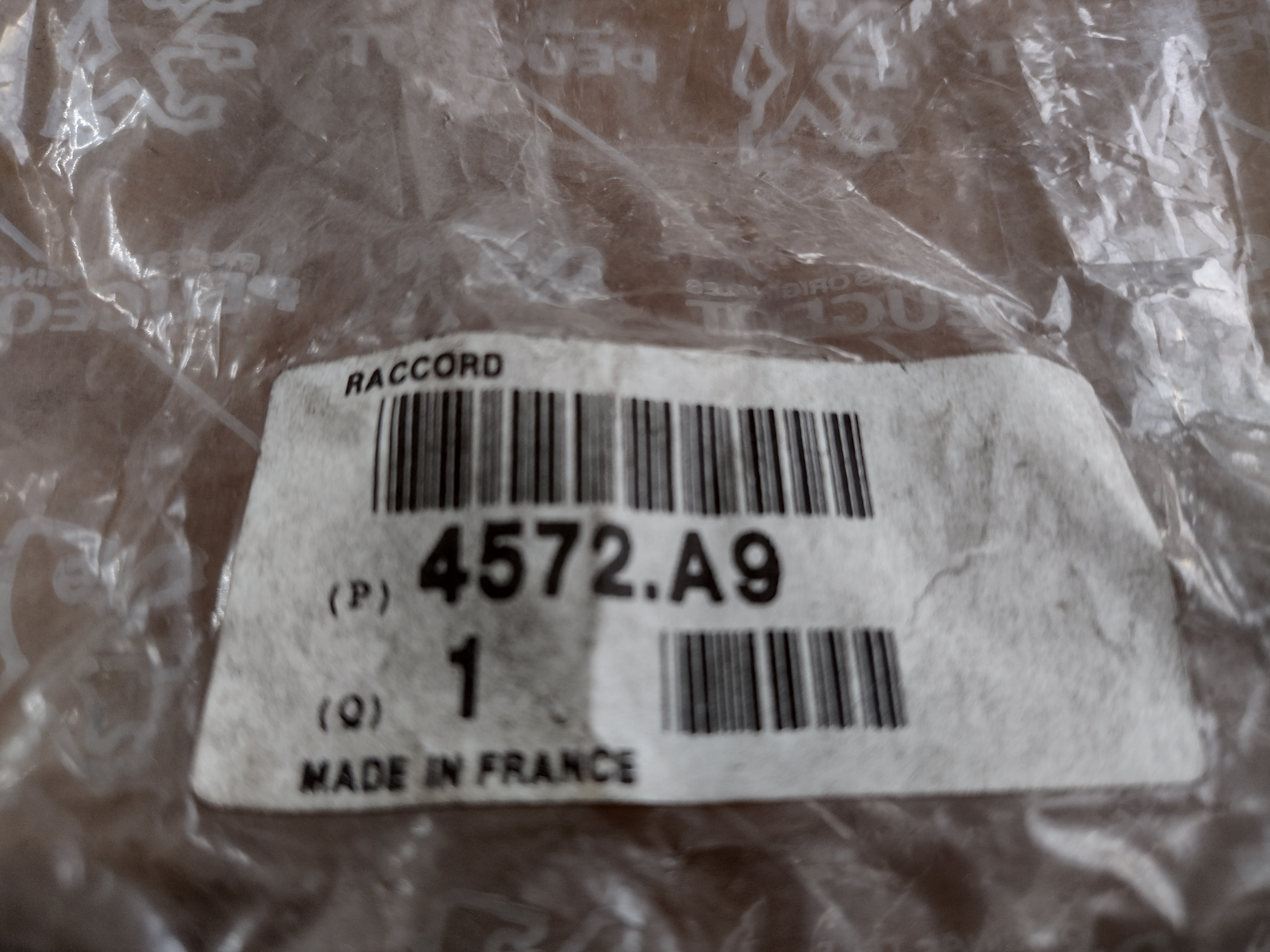 Peugeot / Citroen Leitung Schlauch 4572A9 NEU NOS NEW OEM